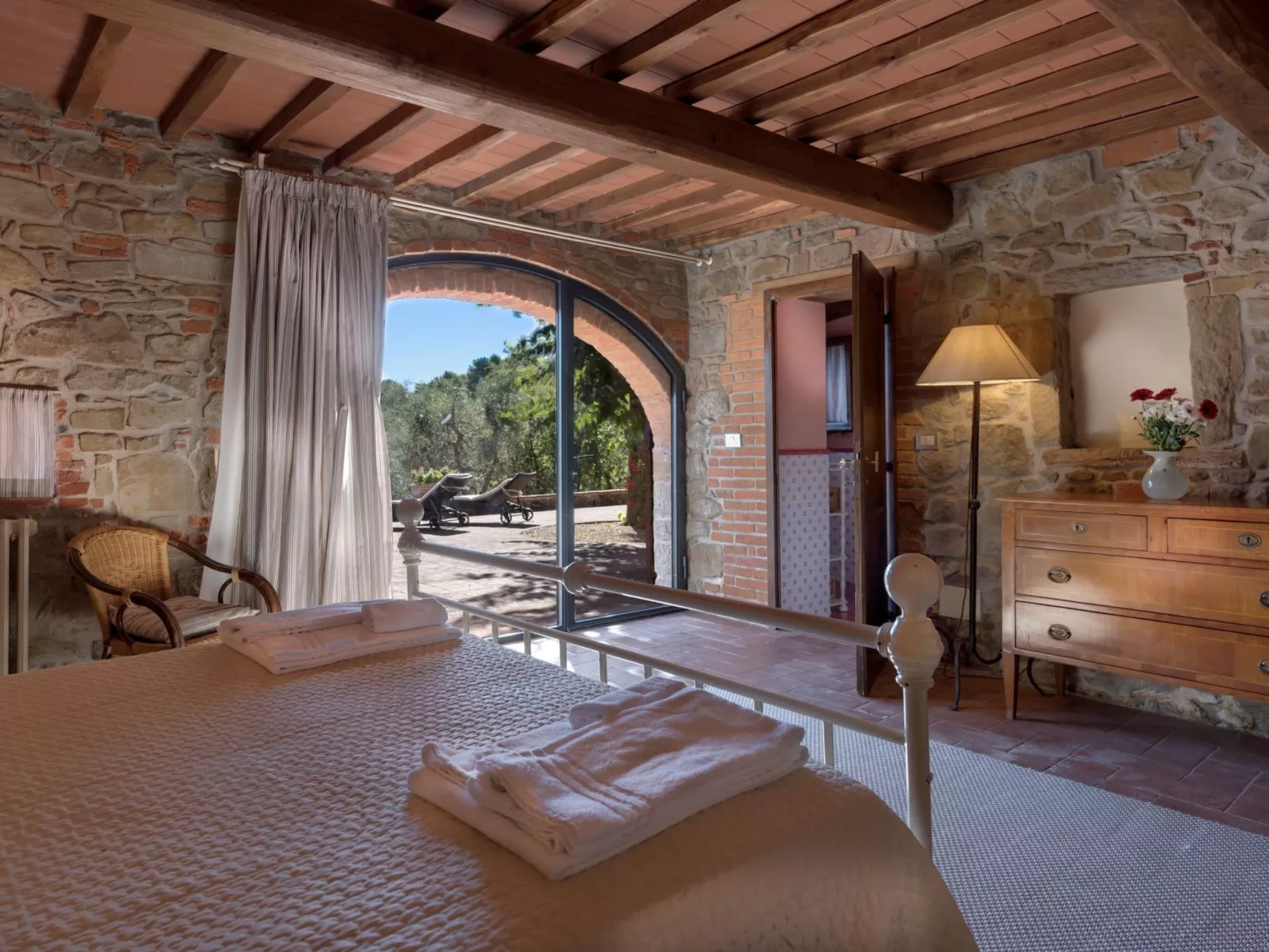 Landgut "Podere Vecciale-Binnen