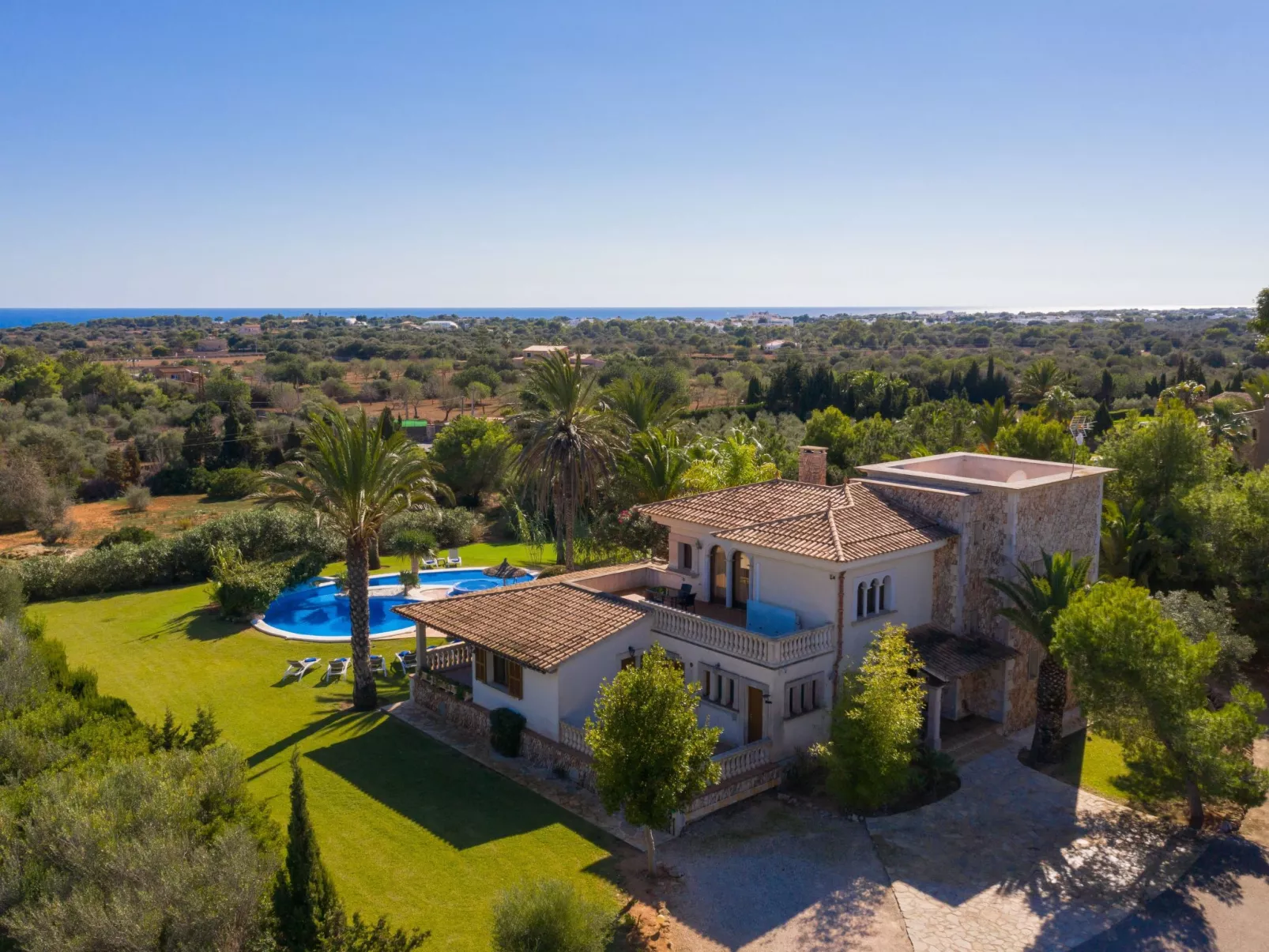 Sa Tanca nova mit Schwimmbad-Buiten