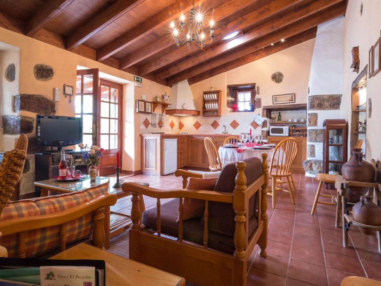 Haus mit 2 Schlafzimmern, nahe dem Strand-Binnen