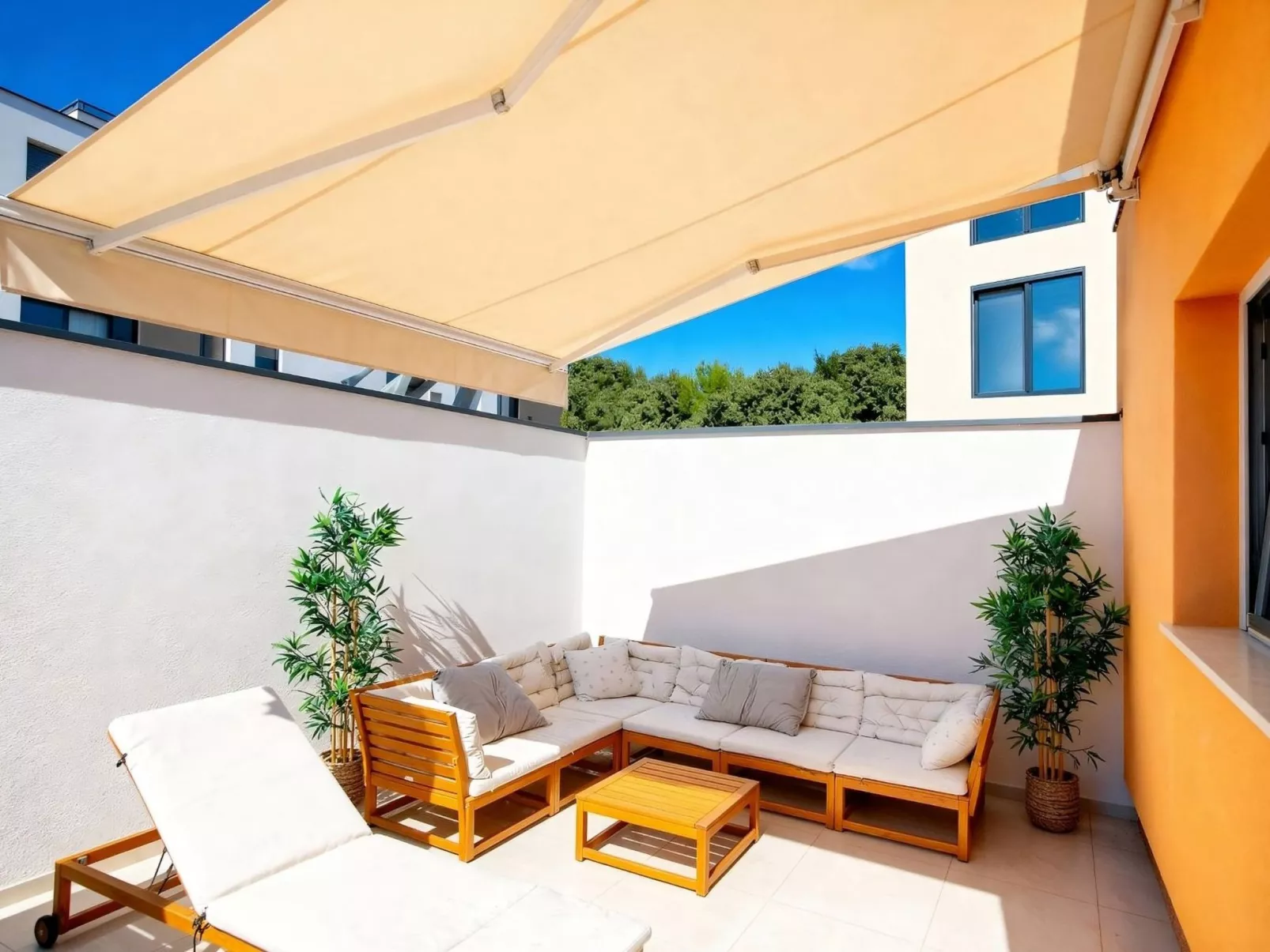 2-Schlafzimmer-Wohnung mit gemeinsamem Schwimmbad-Binnen