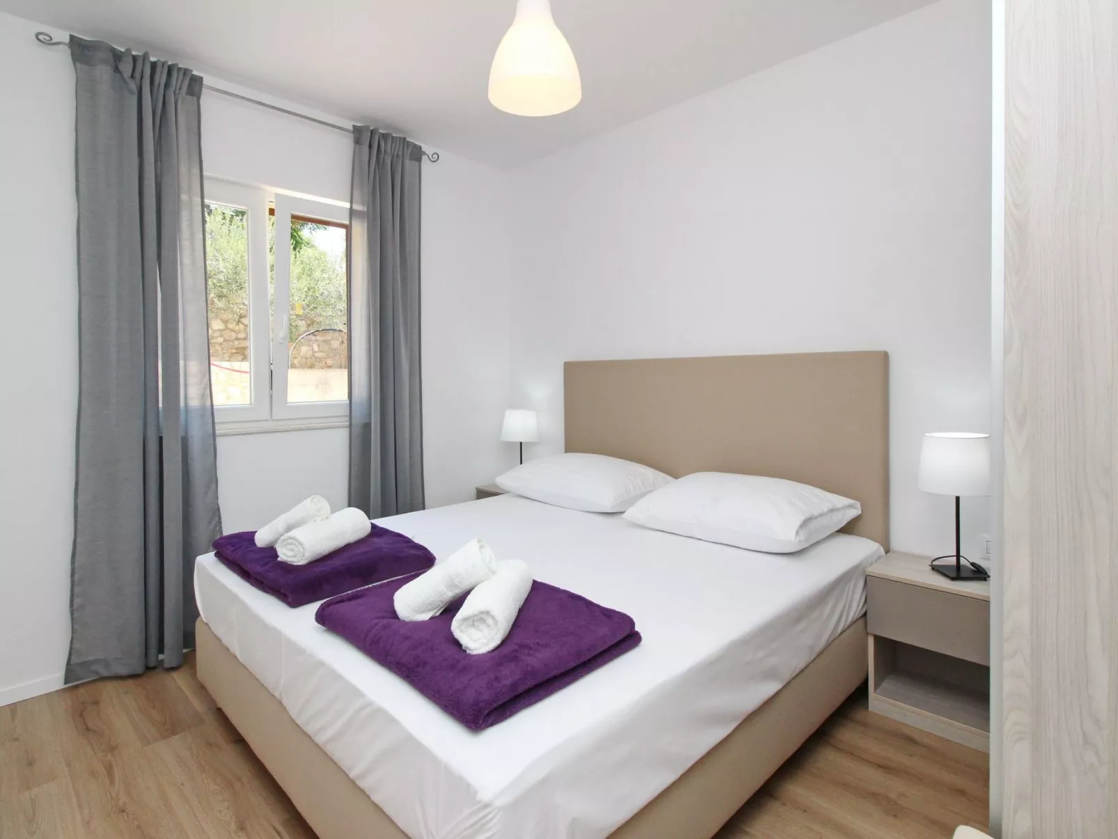 Gemütliche Ferienwohnung in Baška mit Eigenem Balkon - Binnen