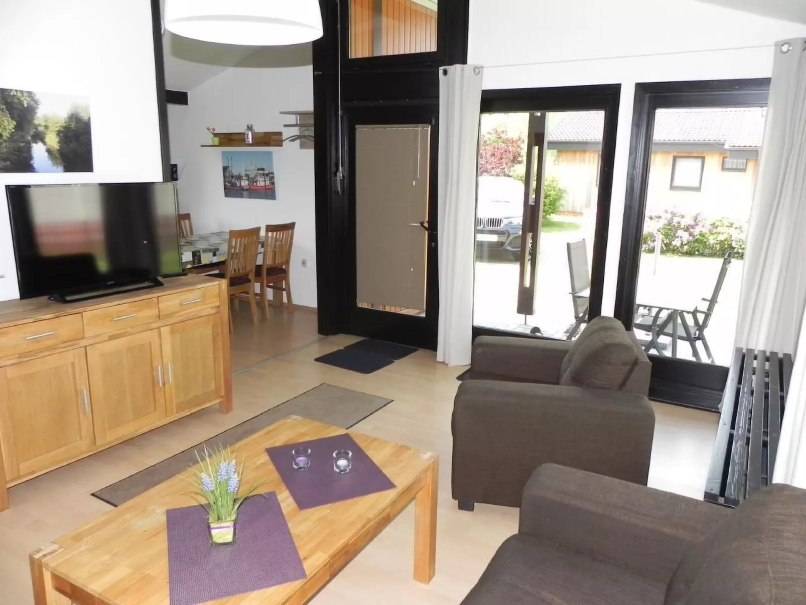 Freistehendes Ferienhaus in 2.Reihe am See-Binnen