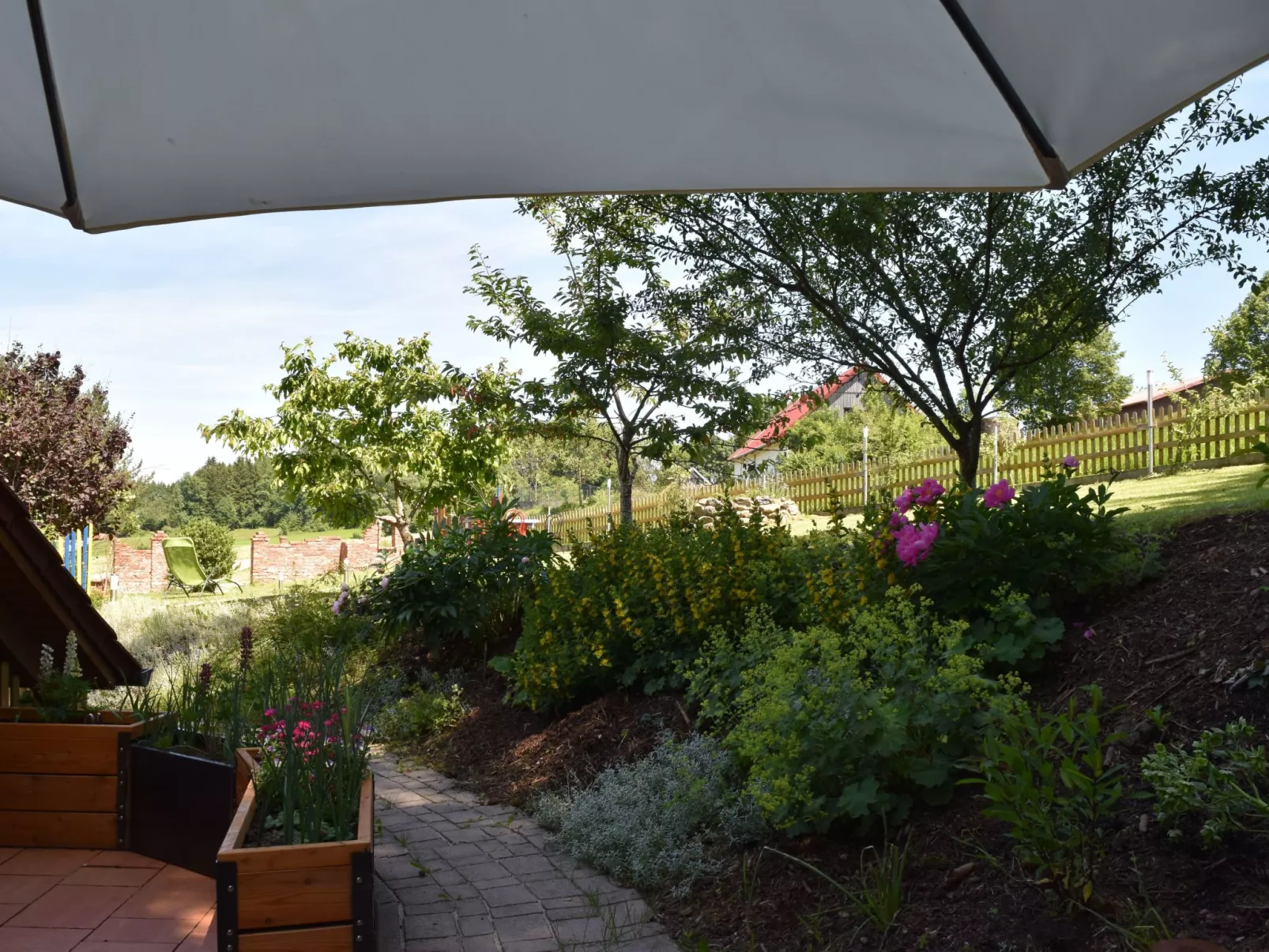 "Haus in der Einöde"-Buiten