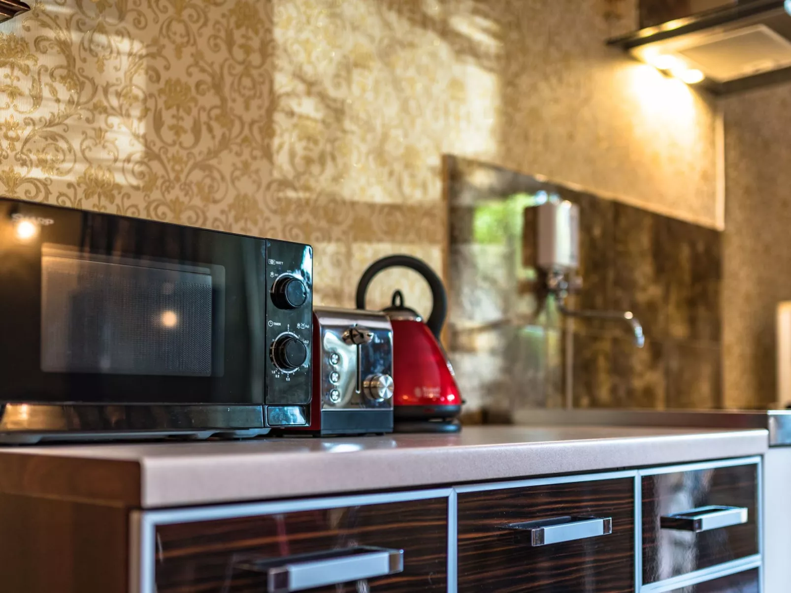 Wohnung mit Terrasse, Garten und Grill-Binnen