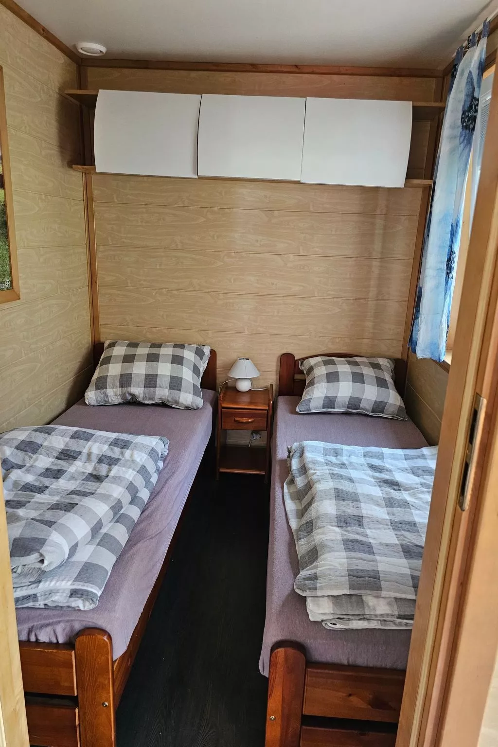 Ganzjahreshäuschen - blau-Binnen