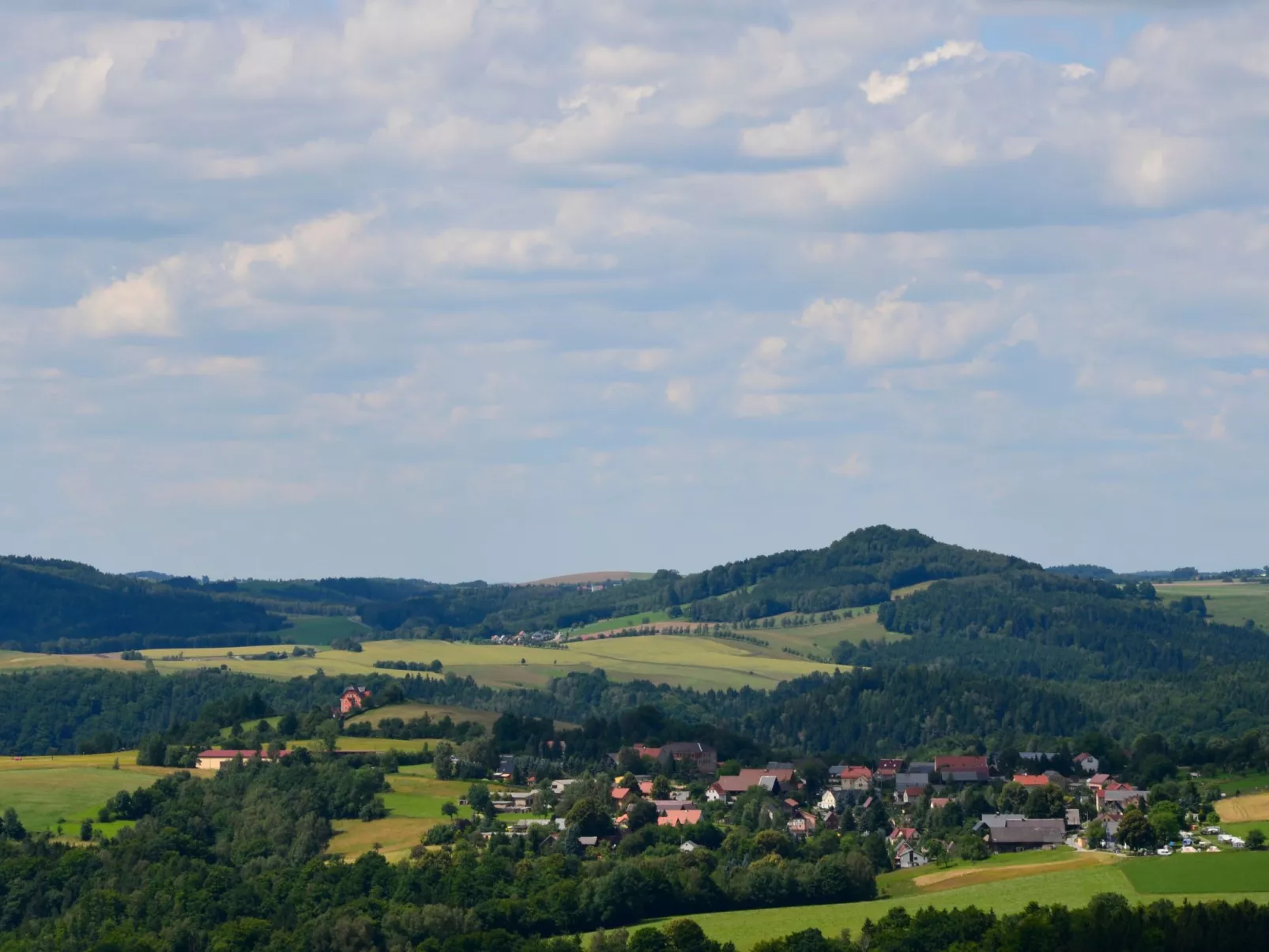 Panoramablick in Königstein-Buiten