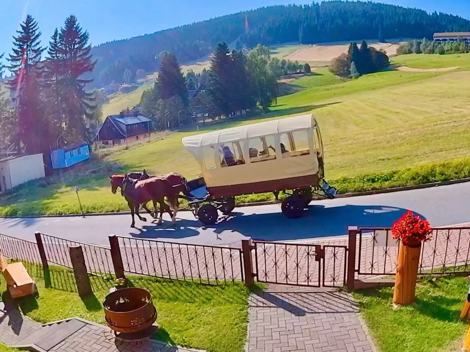 Tolles Ferienhaus - Buiten