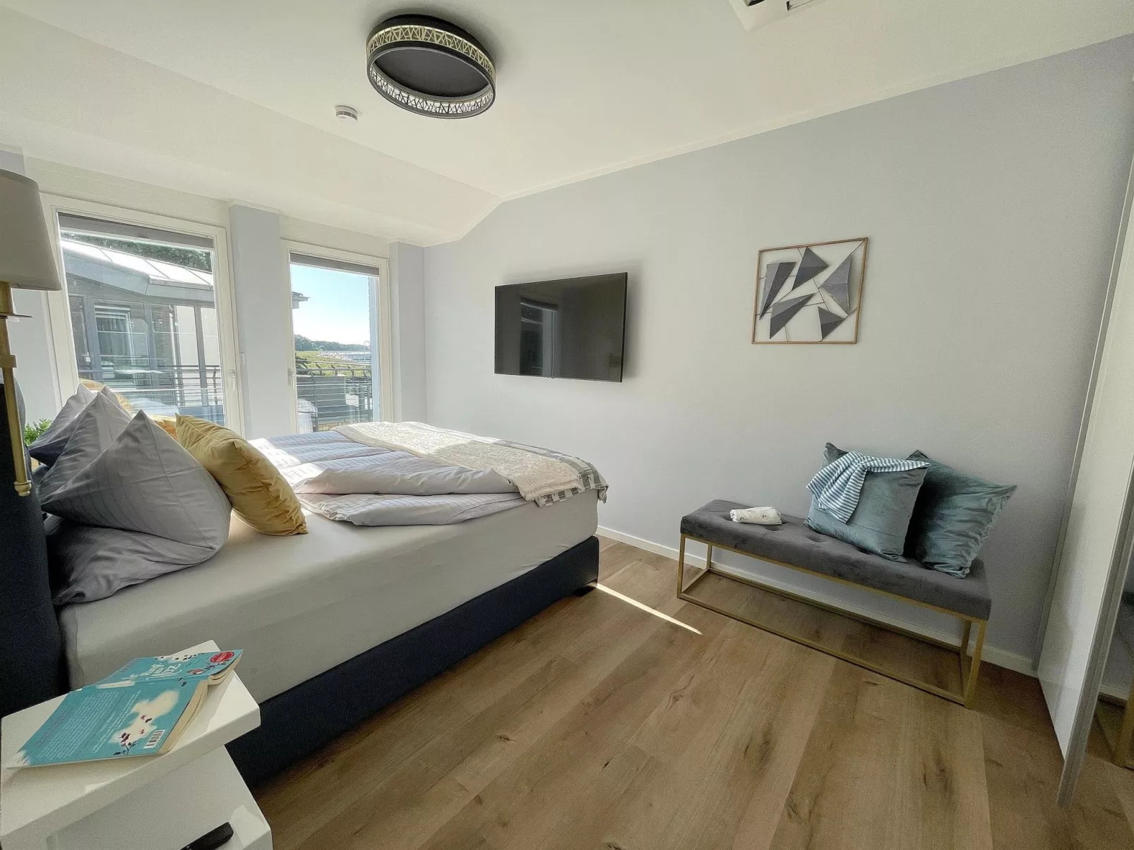 Exclusives Apartement in Glowe Villa Am Meer OG-Binnen