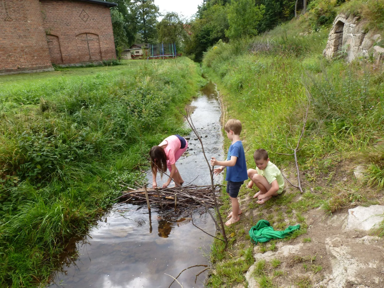 Für eine Familie mit Kindern-Buiten