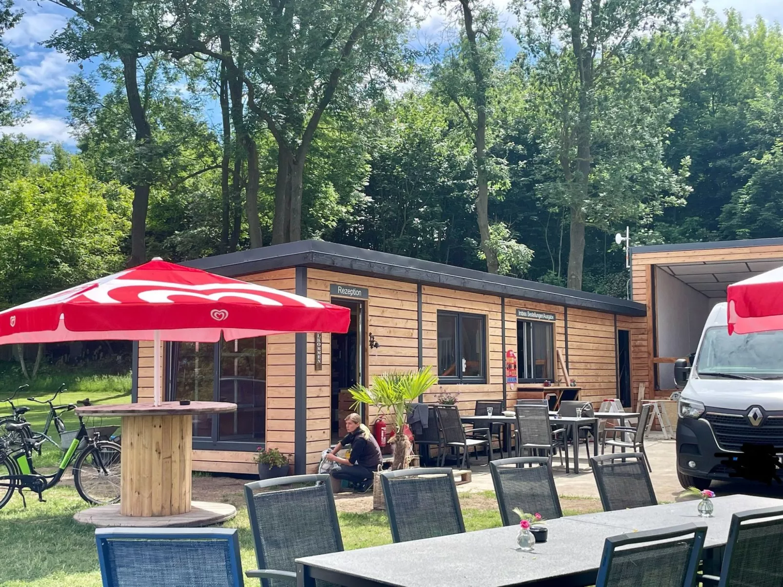 Mit Sauna und Kaminofen-Buiten