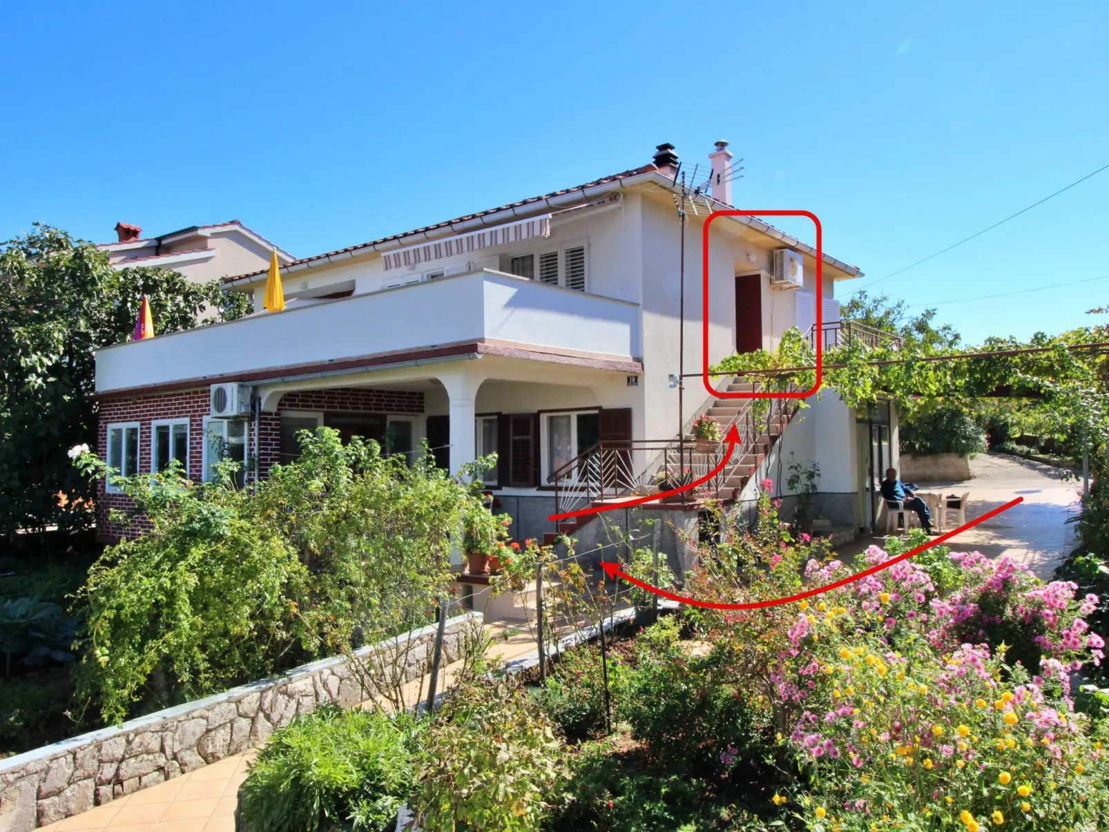 Apartment Dragica-Buiten