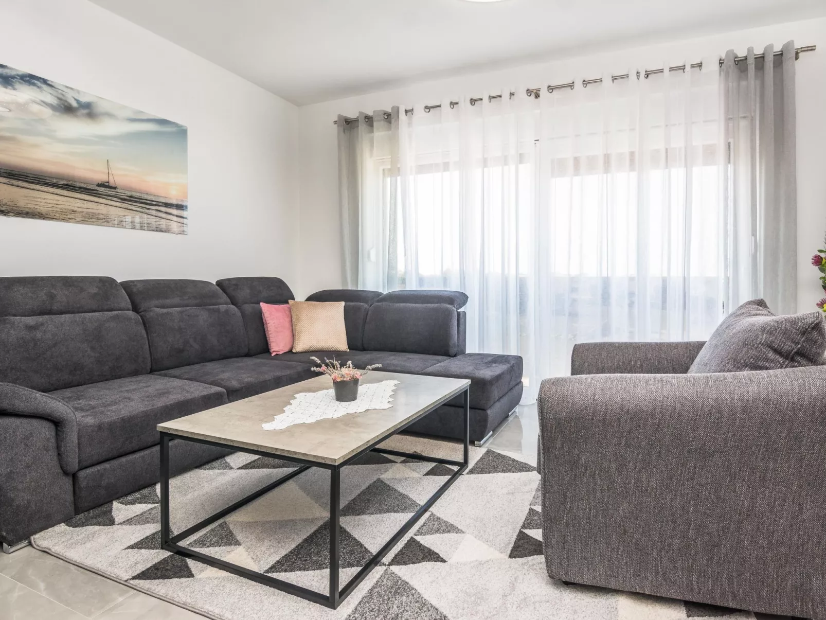 Wohnung mit Meerblick Glamour Vir - Agentur TA Leut-Binnen