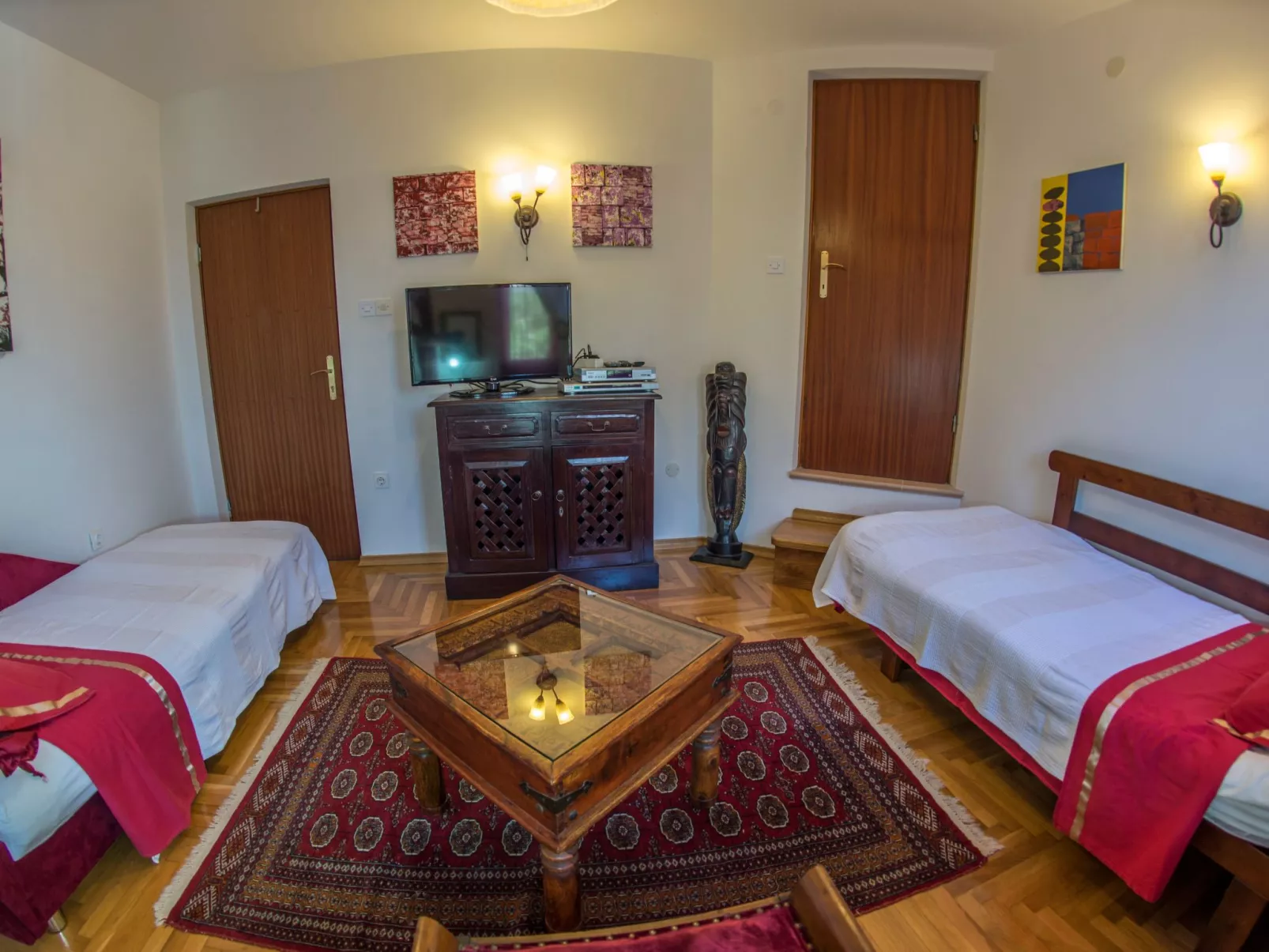 Geräumige Wohnung in der Nähe von Meer und Strand-Binnen