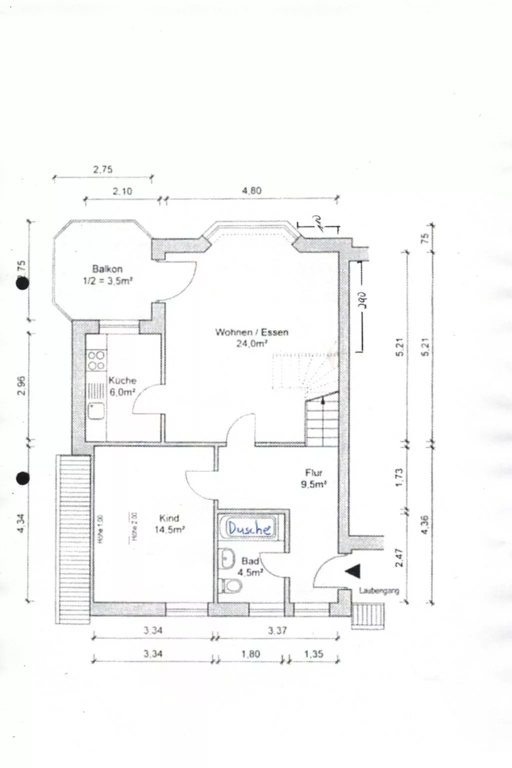 Appartement mit Privater Sauna und Meerblick-Binnen