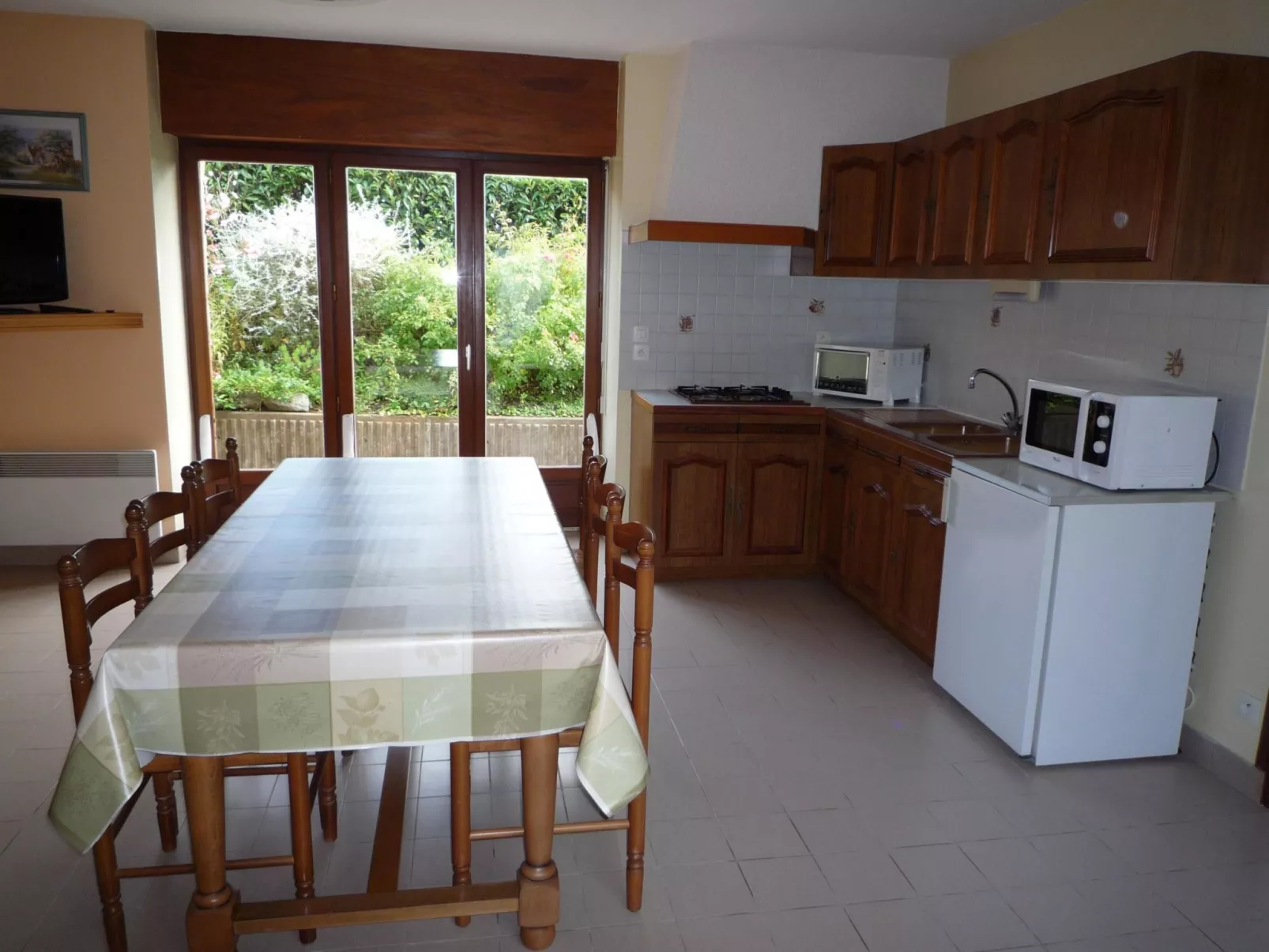 Eine kleine Oase der Ruhe am Meer-Binnen