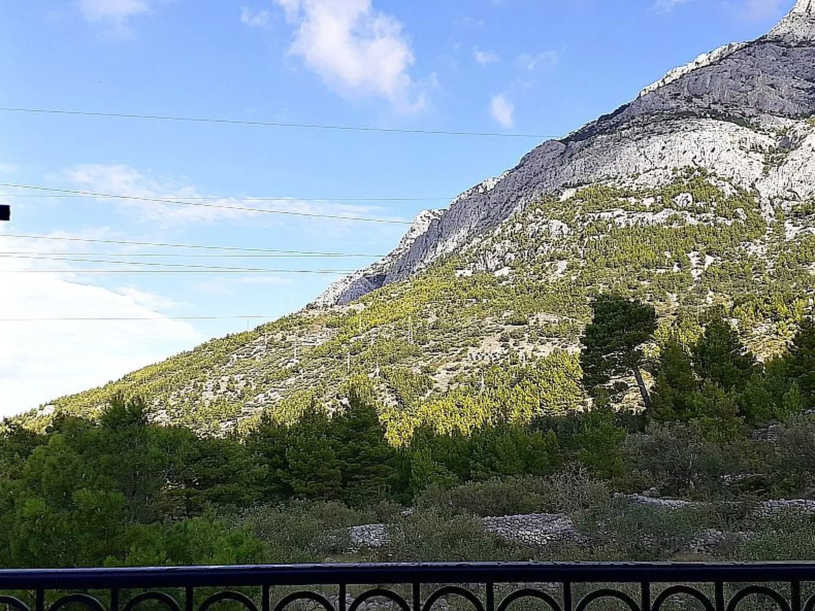 In Baška Voda - Buiten