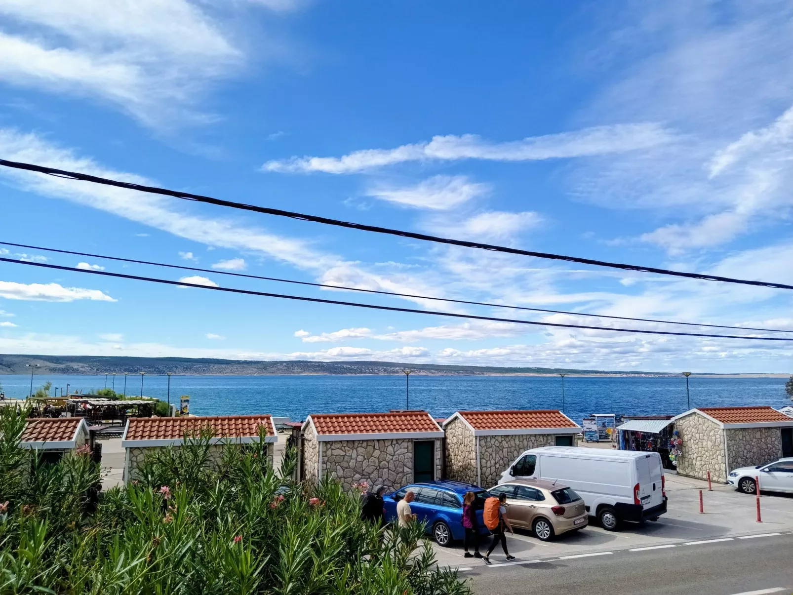 Wohnung in Starigrad mit schönem Meerblick-Buiten