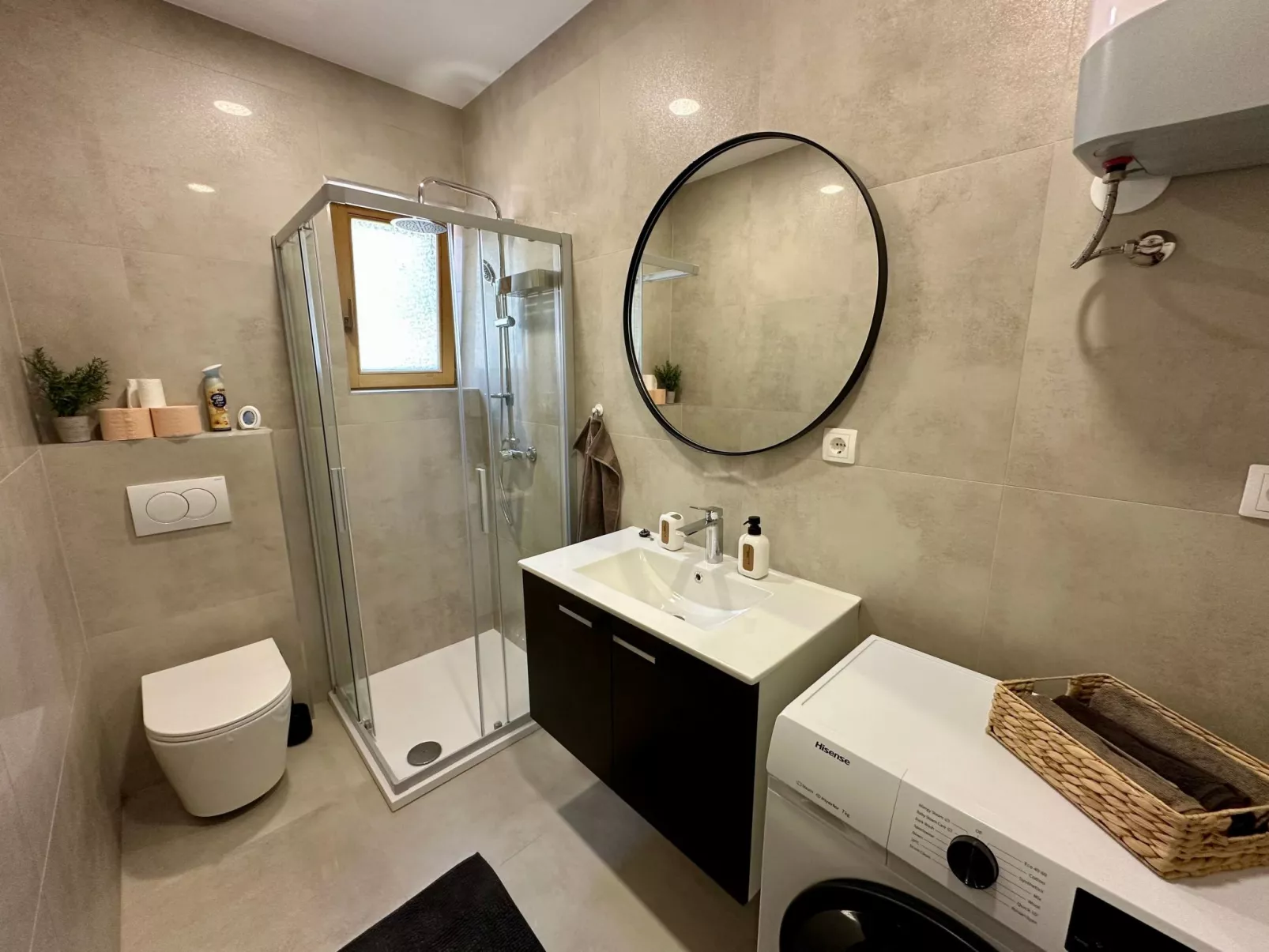 Wohnung in Dramalj mit Garten, Terrasse und Grill - Binnen