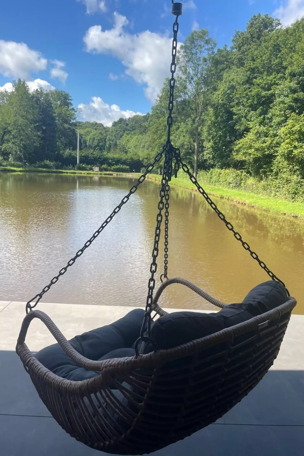 Chalet du pêcheur - Sauna und Hallenbad-Buiten