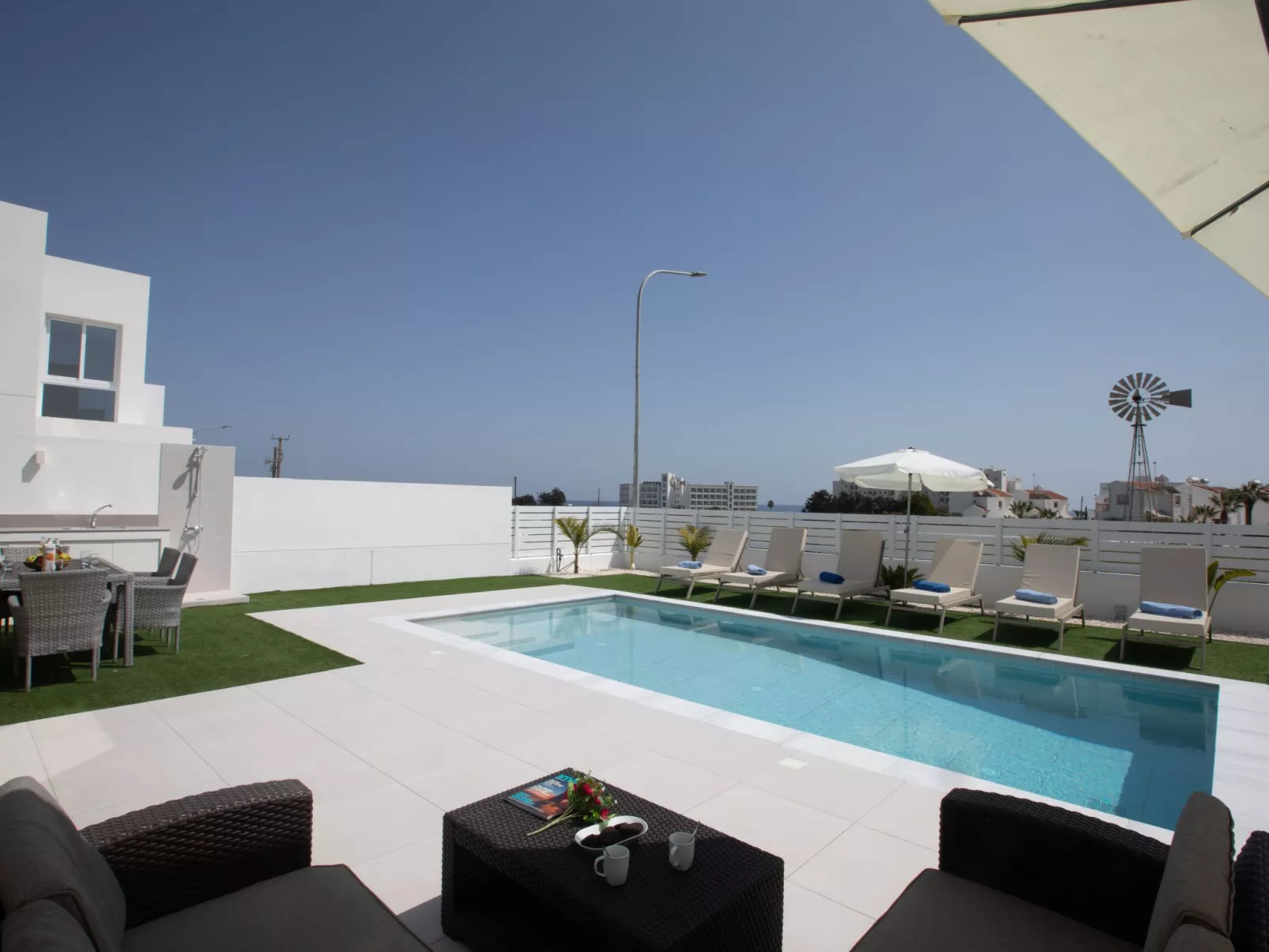 Haus in Protaras mit privatem Garten-Binnen