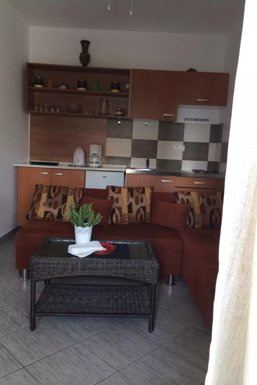 Wohnung in Dramalj mit Terrasse-Binnen