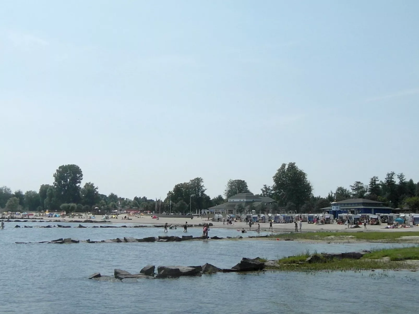 Wohnung an der Ostsee mit Blick auf den Yachthafen-Buiten