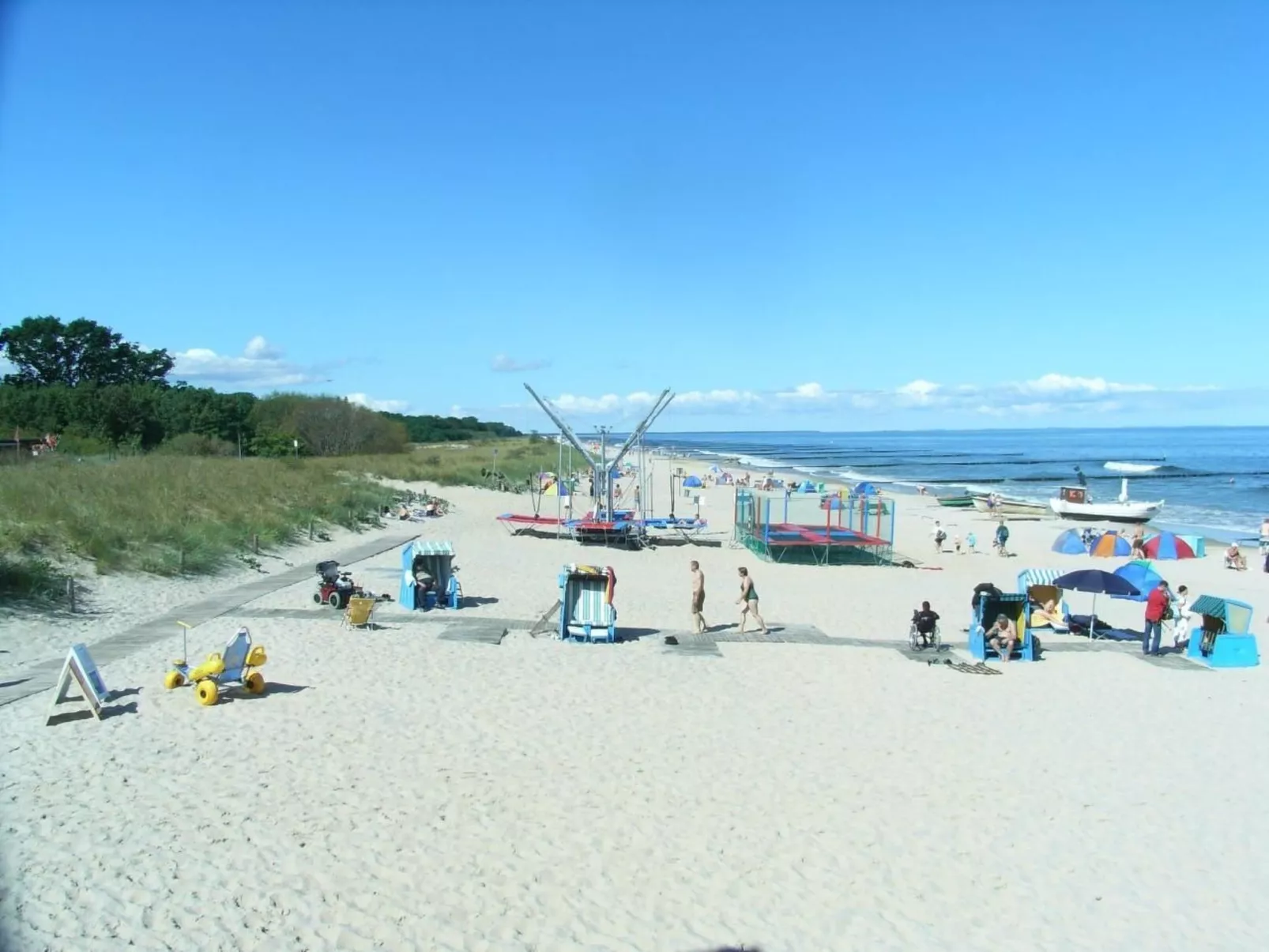 Wohnung in Koserow mit Garten und Grill und Neben dem Strand-Buiten