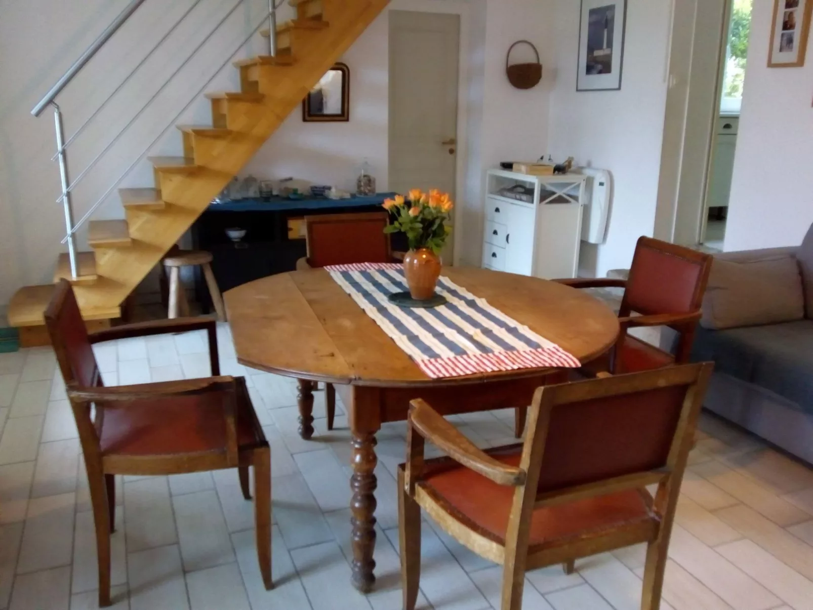 Robinson-Villa mit Meerblick, 50m vom Strand entfernt-Binnen