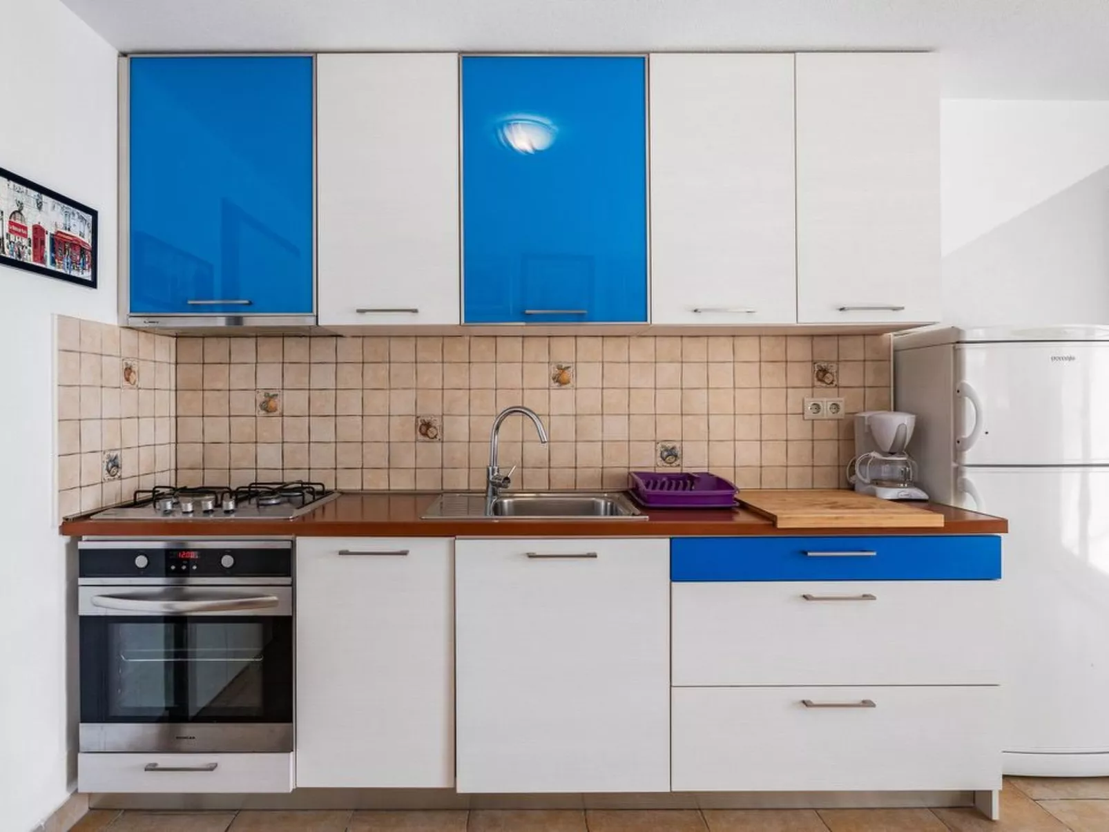 Ferienappartement mit zwei Meerblick-Balkonen-Binnen