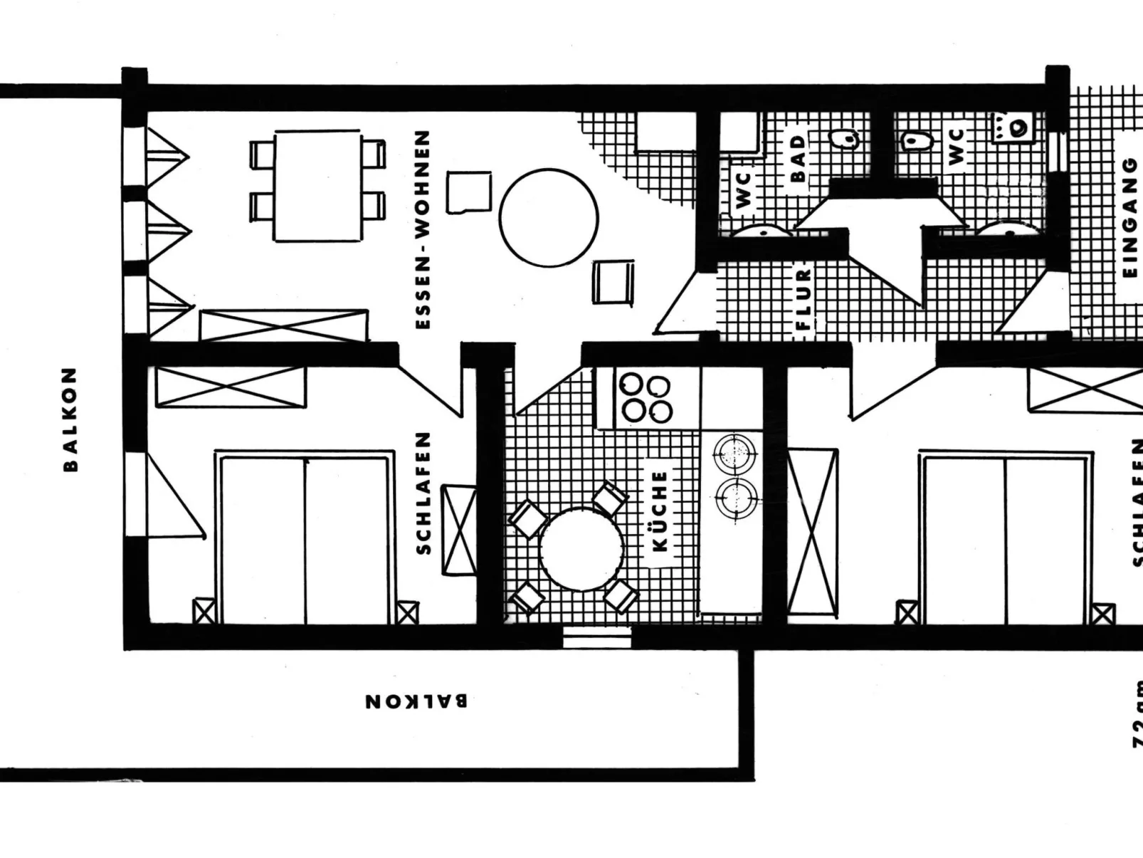 Ganze Wohnung in Ližnjan mit Möbliertem Balkon-Binnen