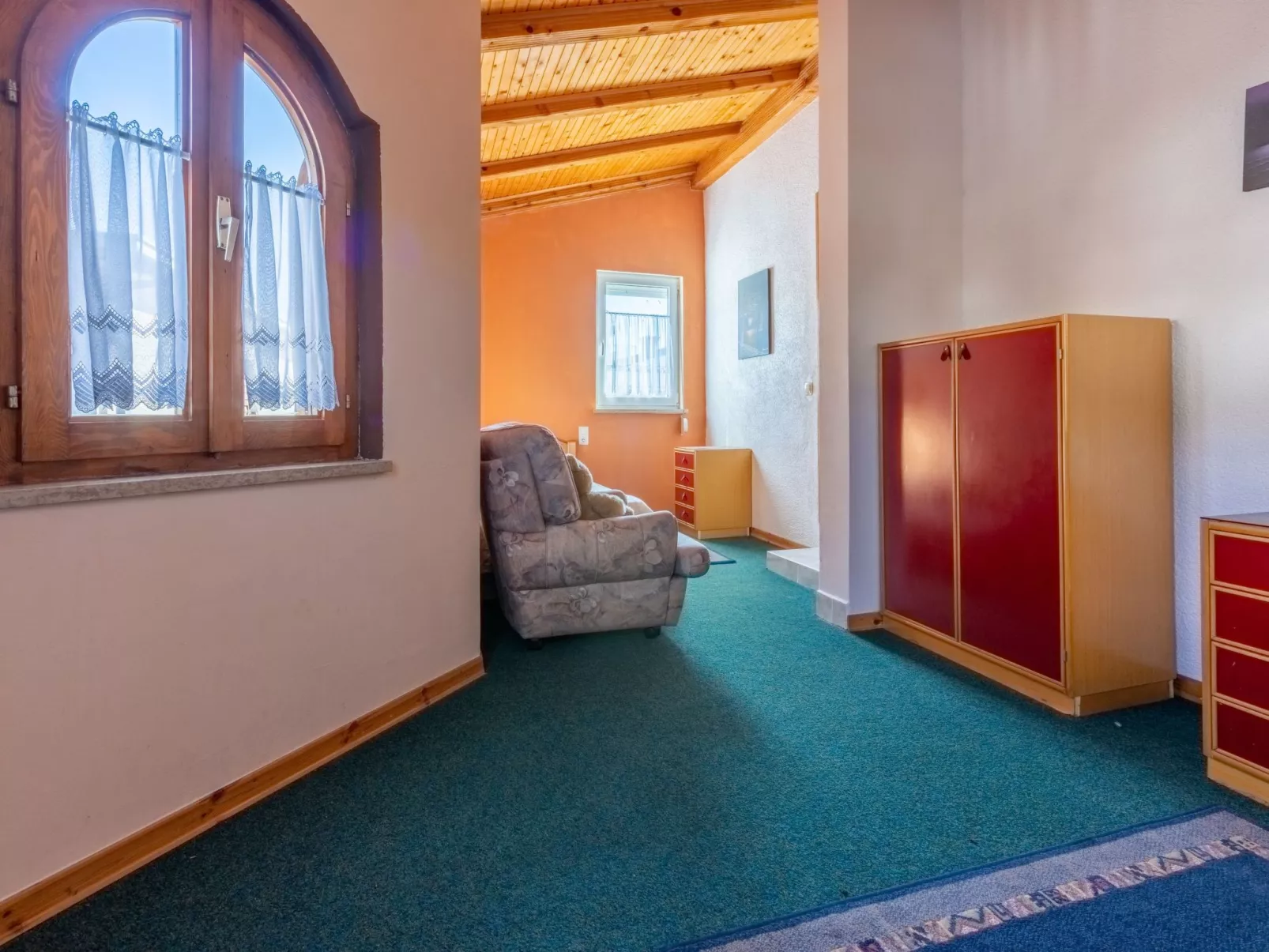 Appartement in Crikvenica mit Meerblick, Nähe Sandstrand-Binnen