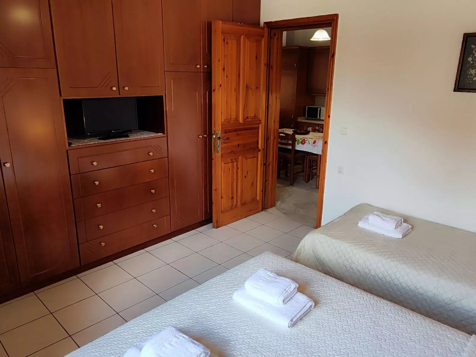 Theofanias Marmorhaus Meteora-Binnen