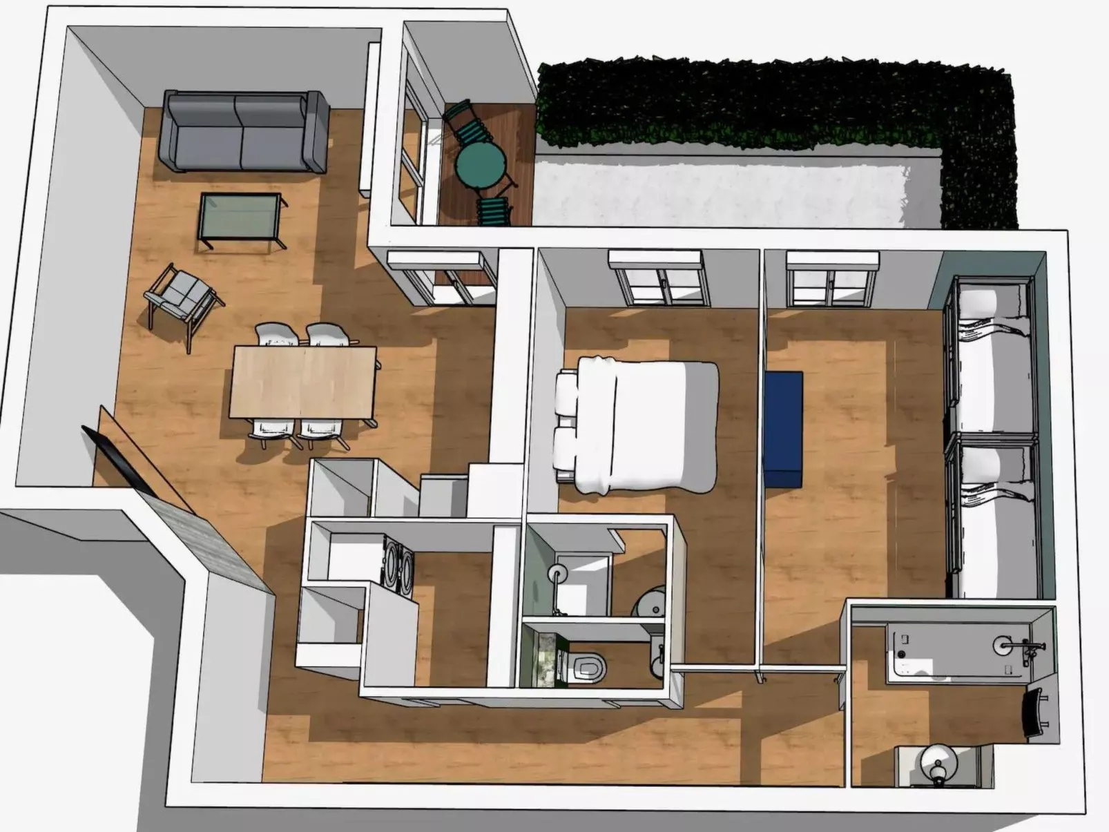 Charme DisneyLand Paris Vallée Village 8P See-Binnen