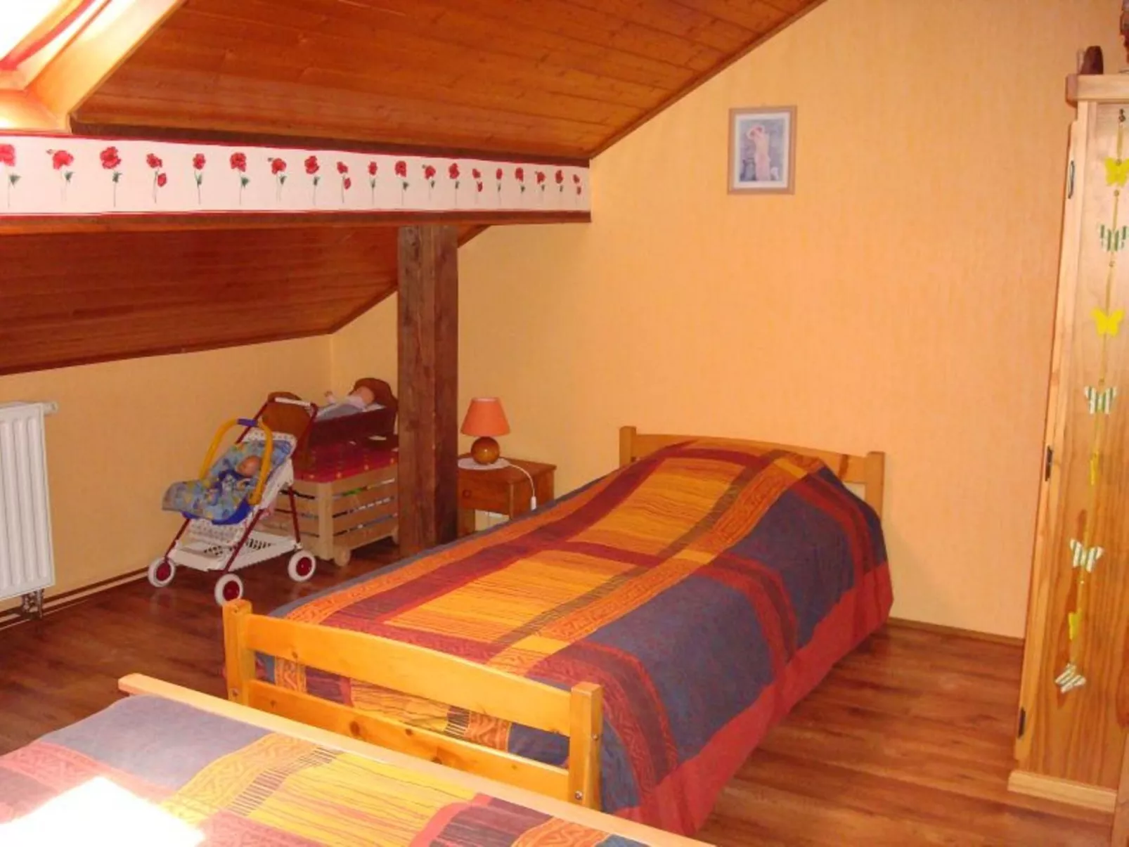 Das Gîte Fleuri mit einer herrlichen Aussicht-Binnen