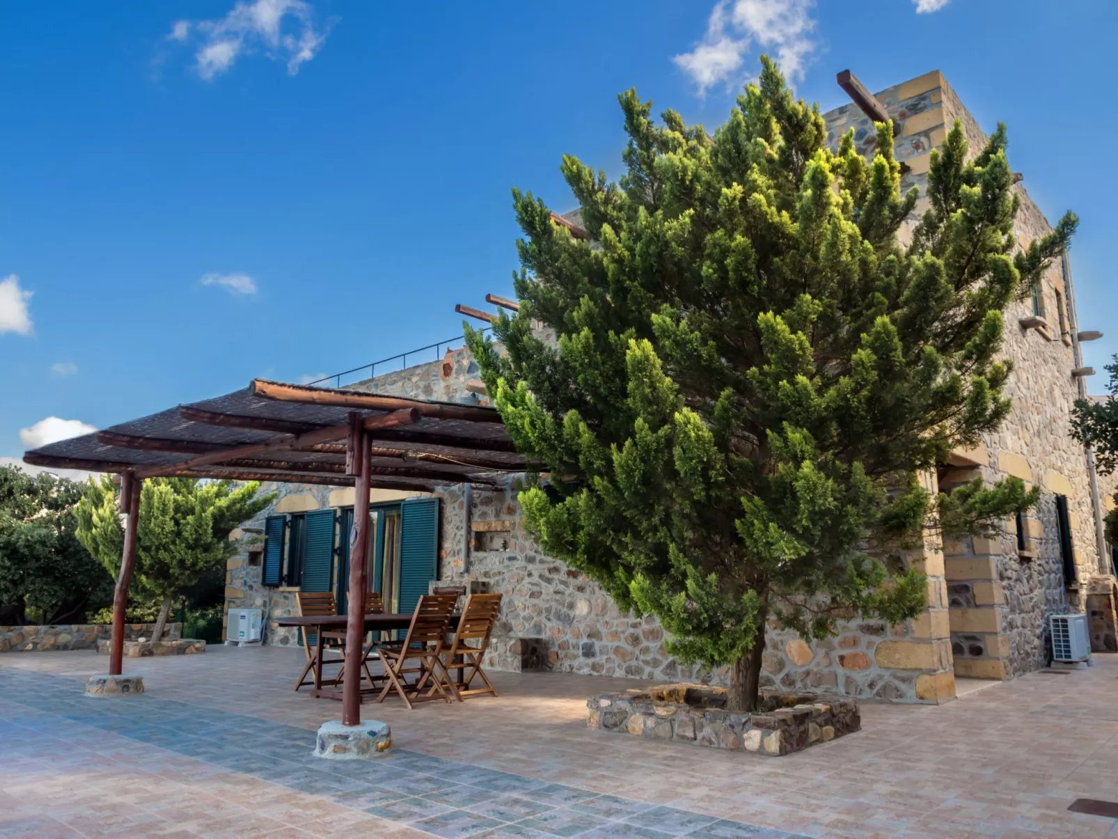 Atemberaubende Aussicht in der Villa bei Elafonissi-Buiten