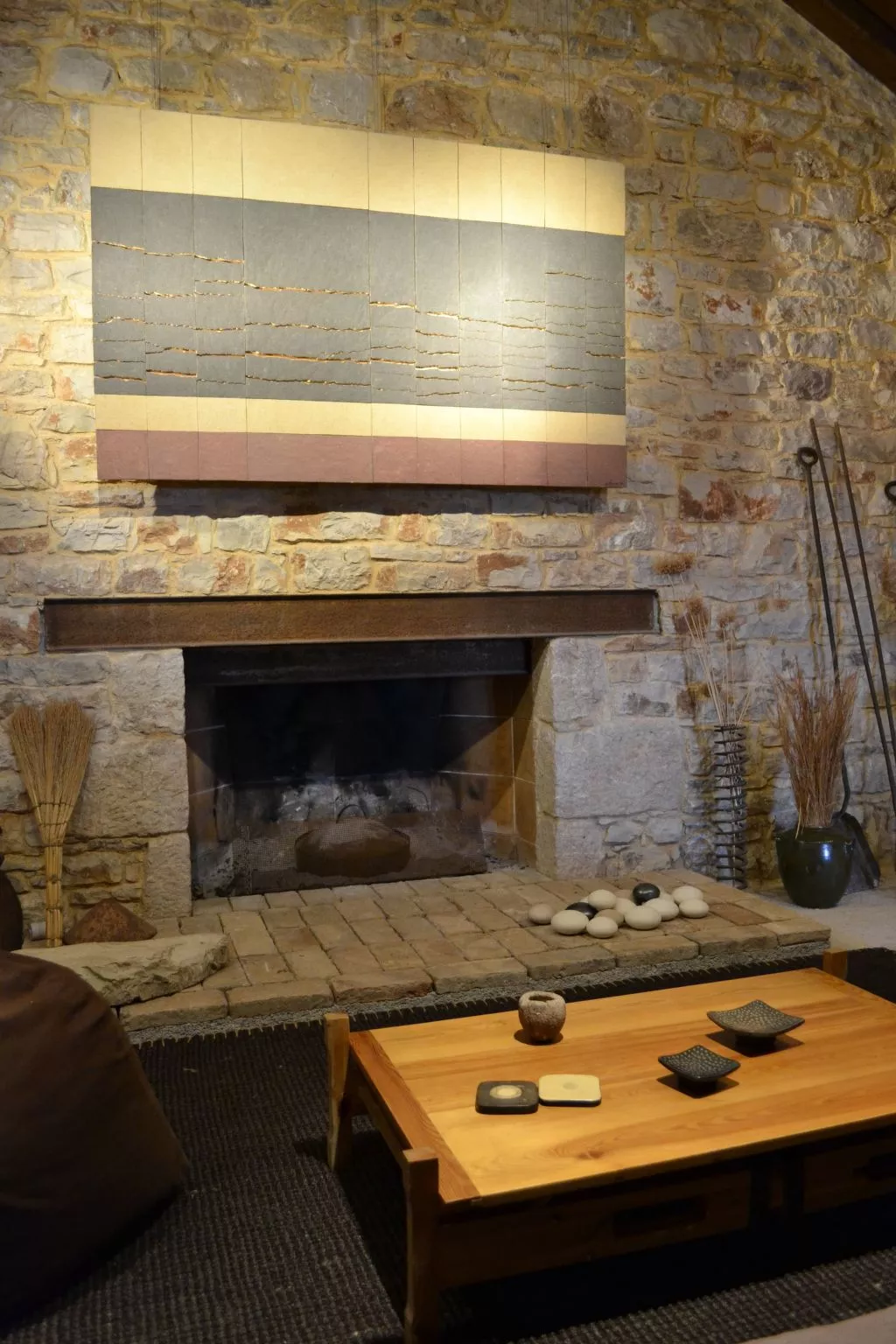 "Stone Retreat"-Binnen