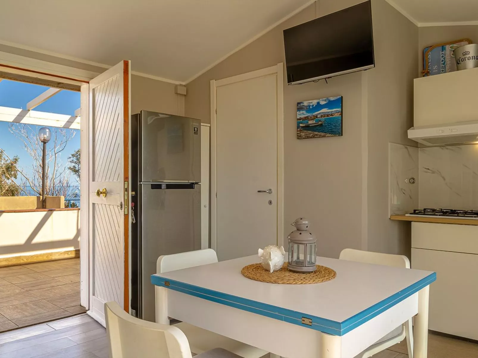 Naxos Loft Ferienwohnung mit Terrasse-Binnen