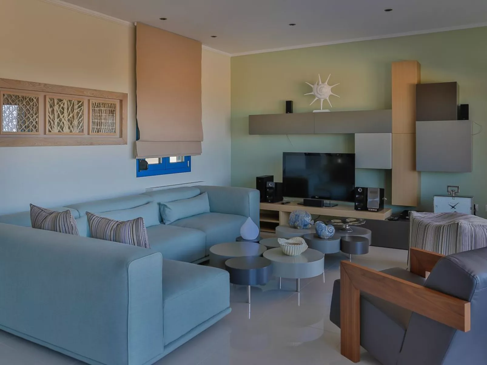 Mit Privatpool für 9 Personen ca. 200 m&sup2; in Pounta, Ägäis (Skiathos)-Binnen