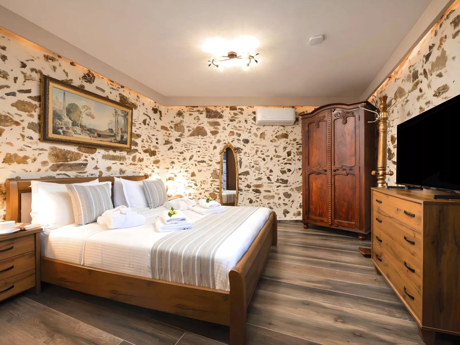 Petralis Luxus Villa Pool Whirlpool-Binnen