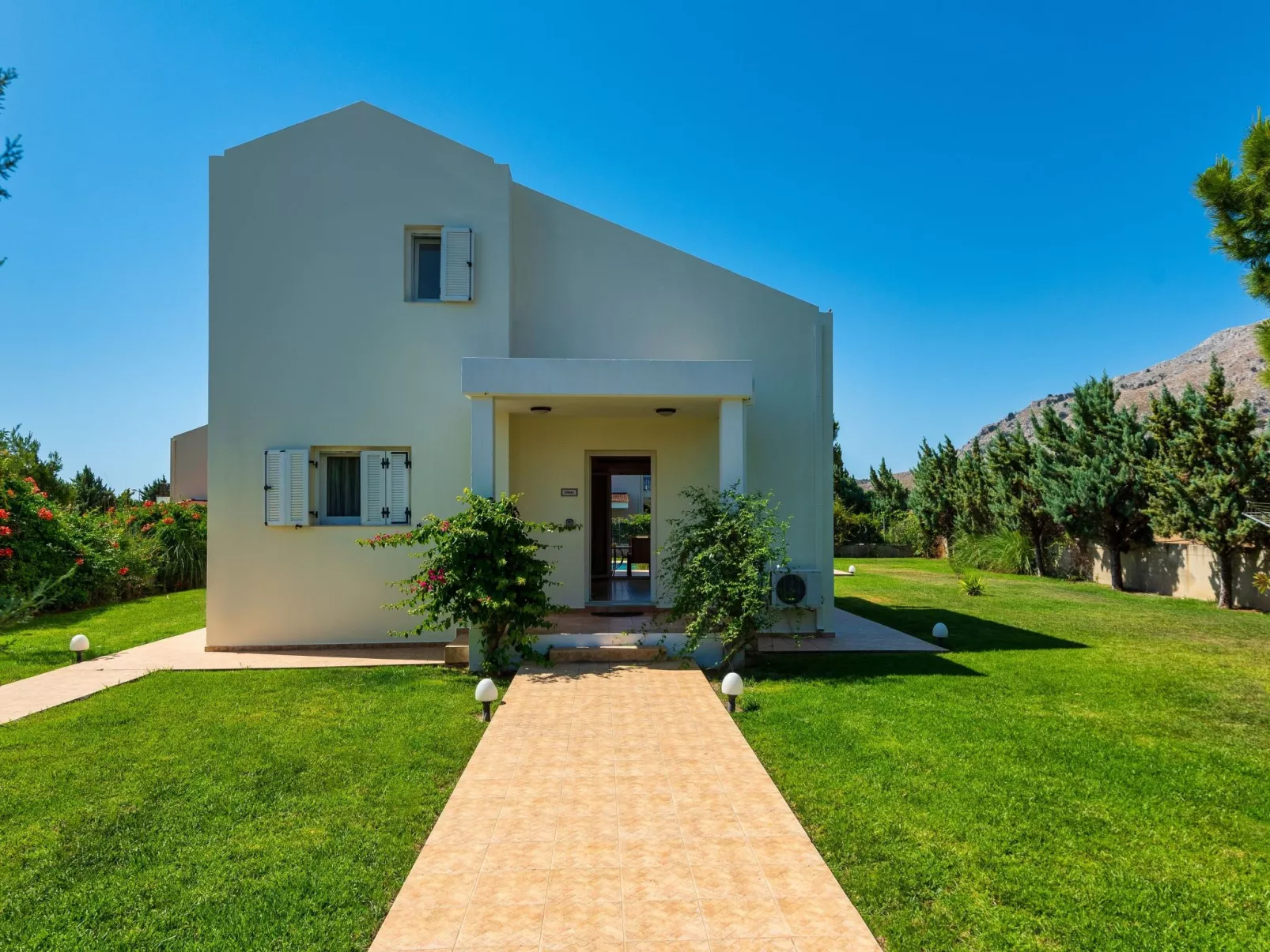 Ferienvilla Athena Classico mit Pool-Buiten