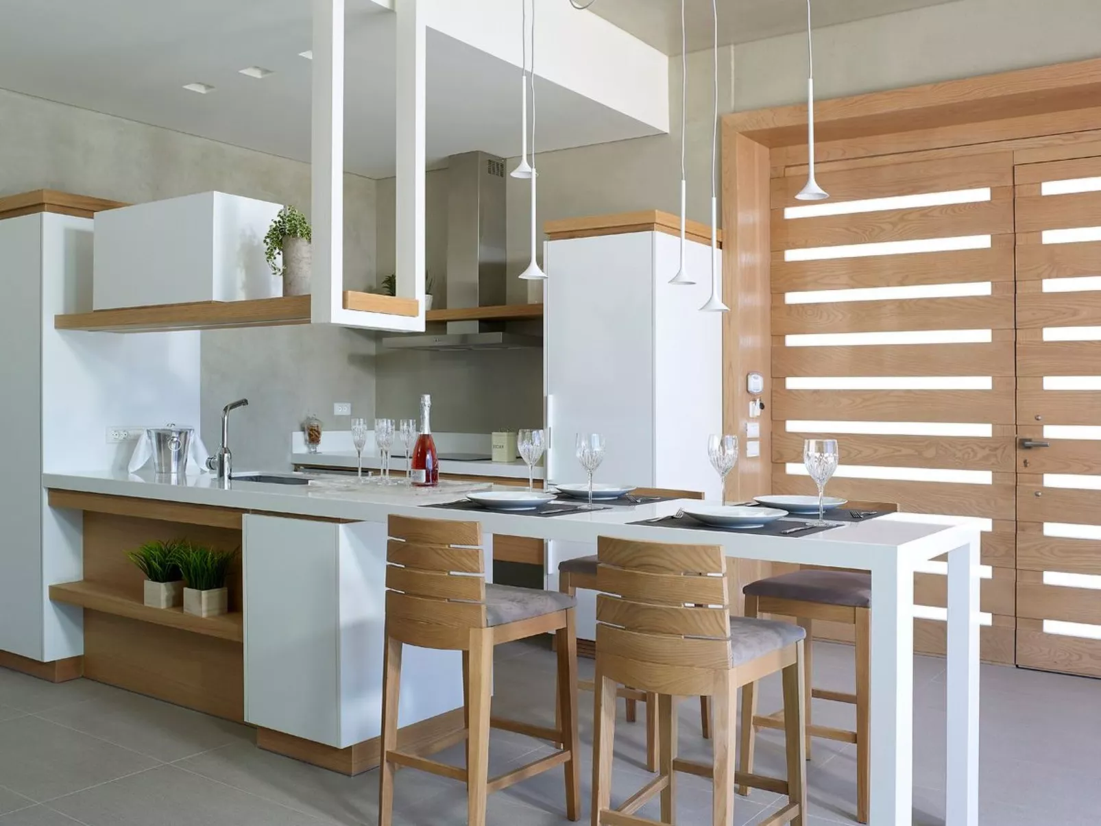 Villa am Strand von Ammos-Binnen