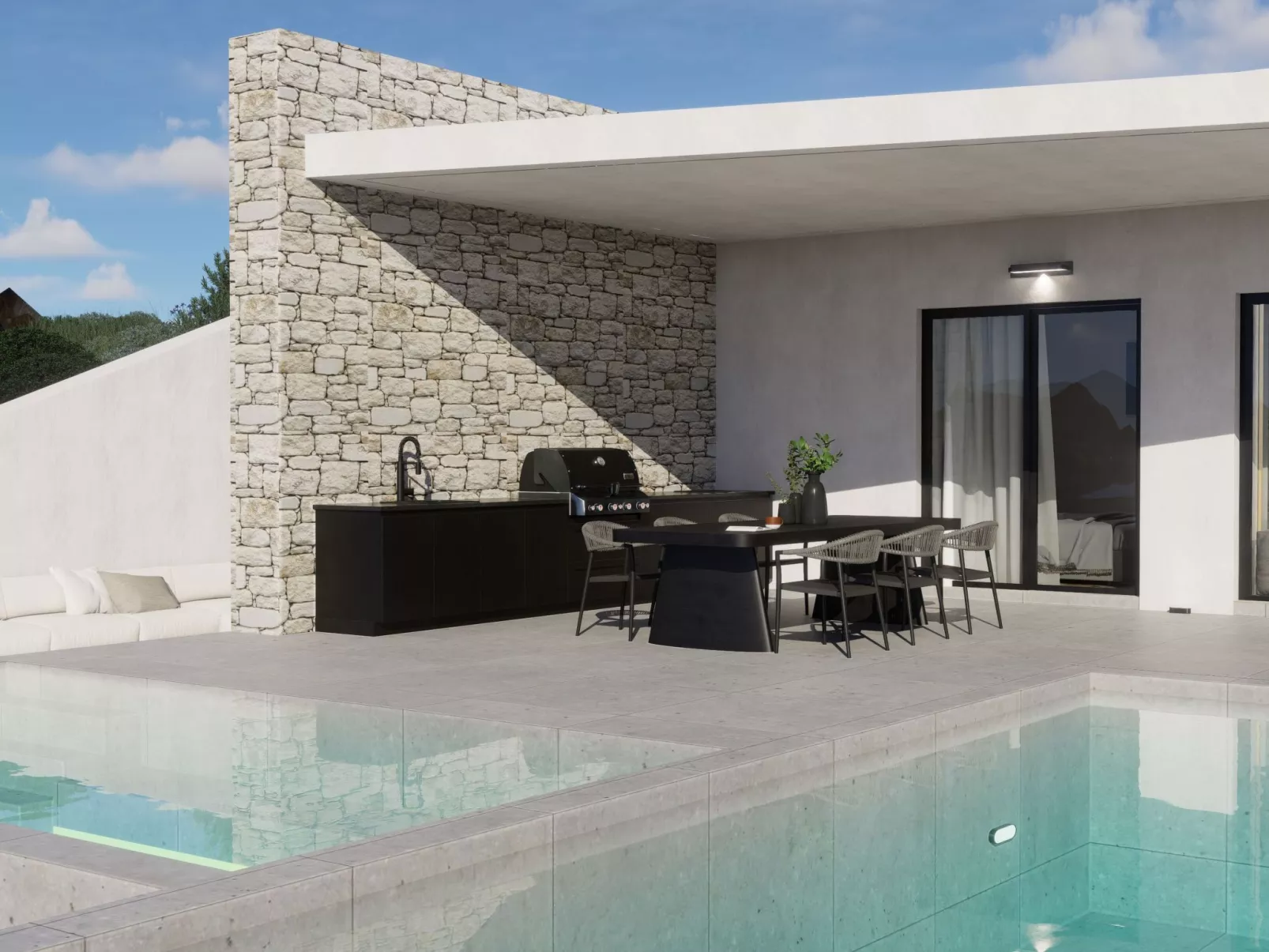 Monte Smith Villa Aether-Buiten