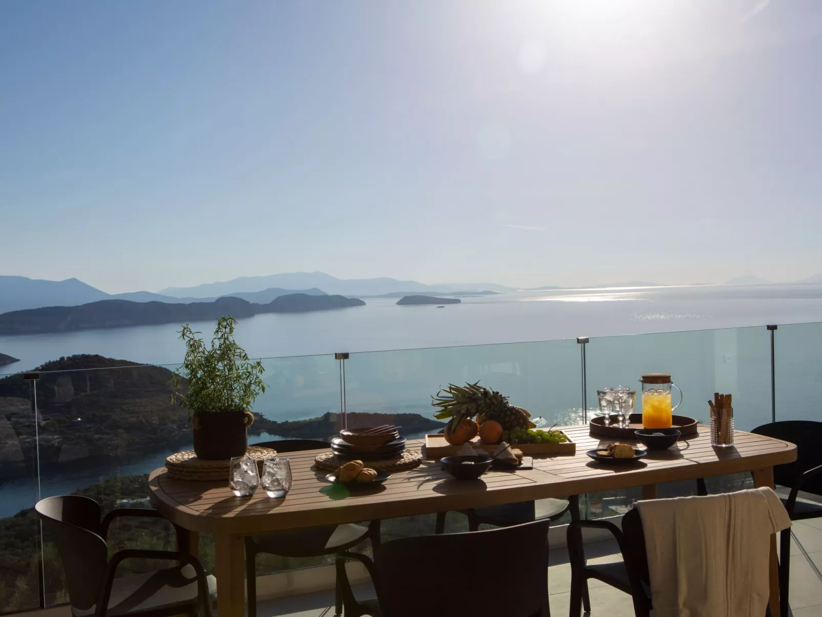 Ferienvilla "Yoni Villa" mit Infinity Pool-Buiten