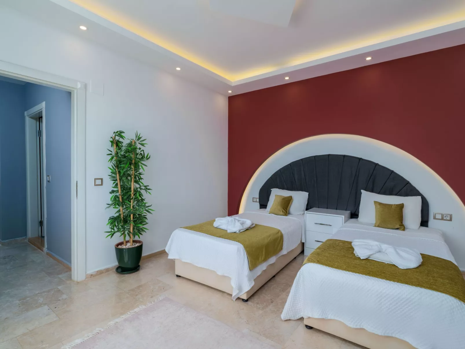 Mit Meerblick und Garten für Familien-Binnen