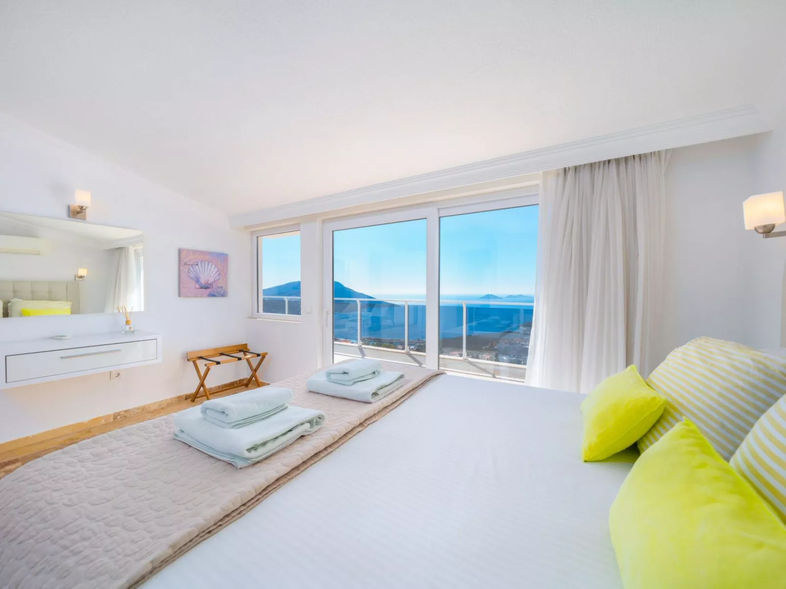 Luxuriöse Villa mit Meerblick in Kalkan Kalamar-Binnen