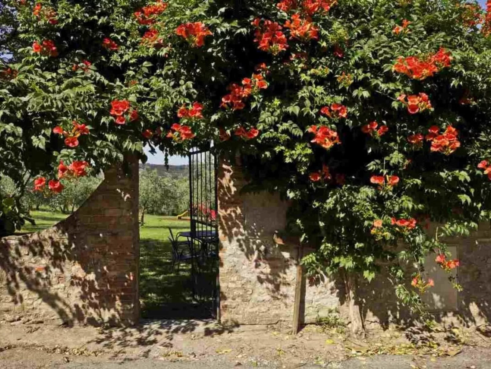 Tetti Capponi' Wohnung mit Gemeinschaftspool-Buiten