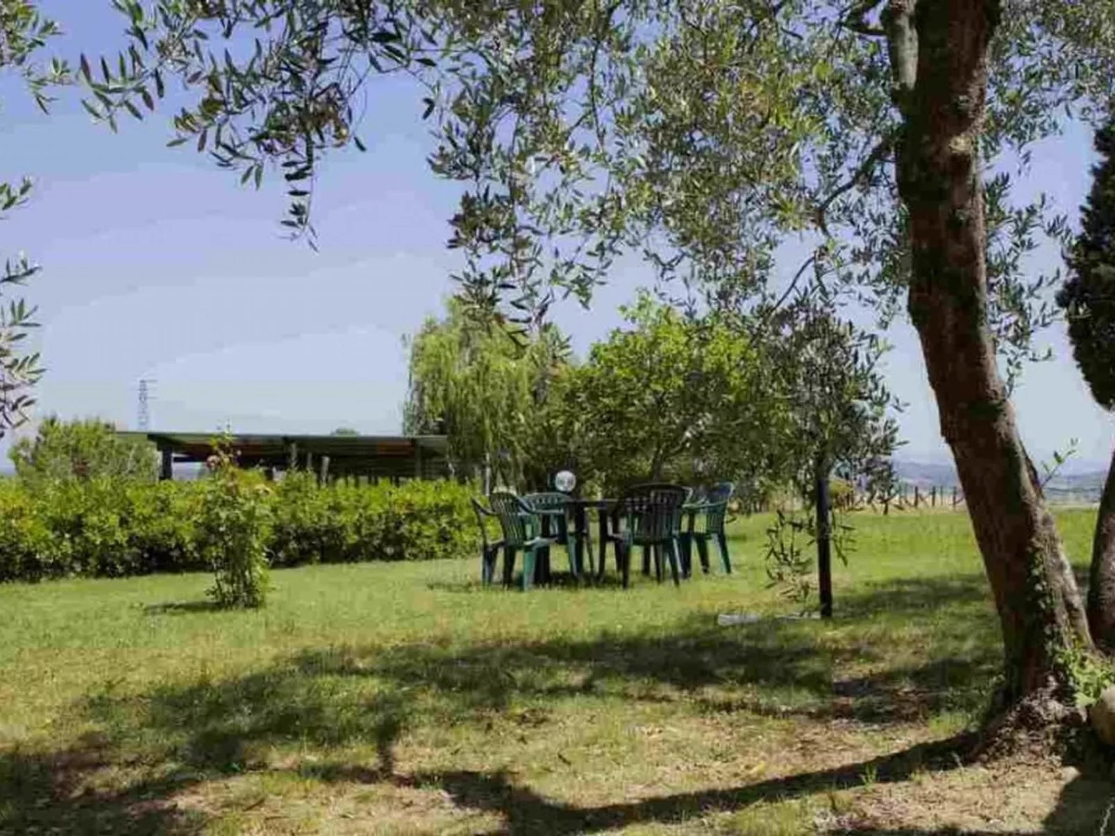 Rose Capponi' Wohnung mit Gemeinschaftspool-Buiten