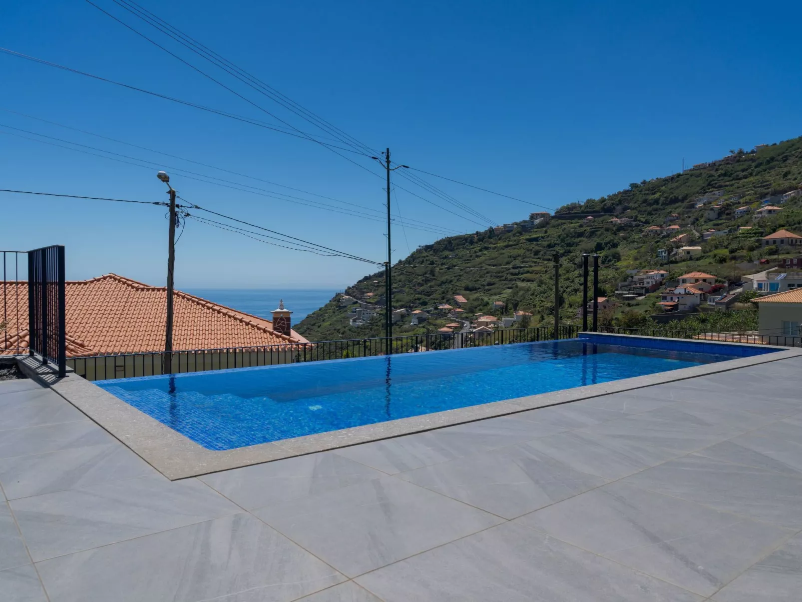 Bucht Calheta Villa-Buiten