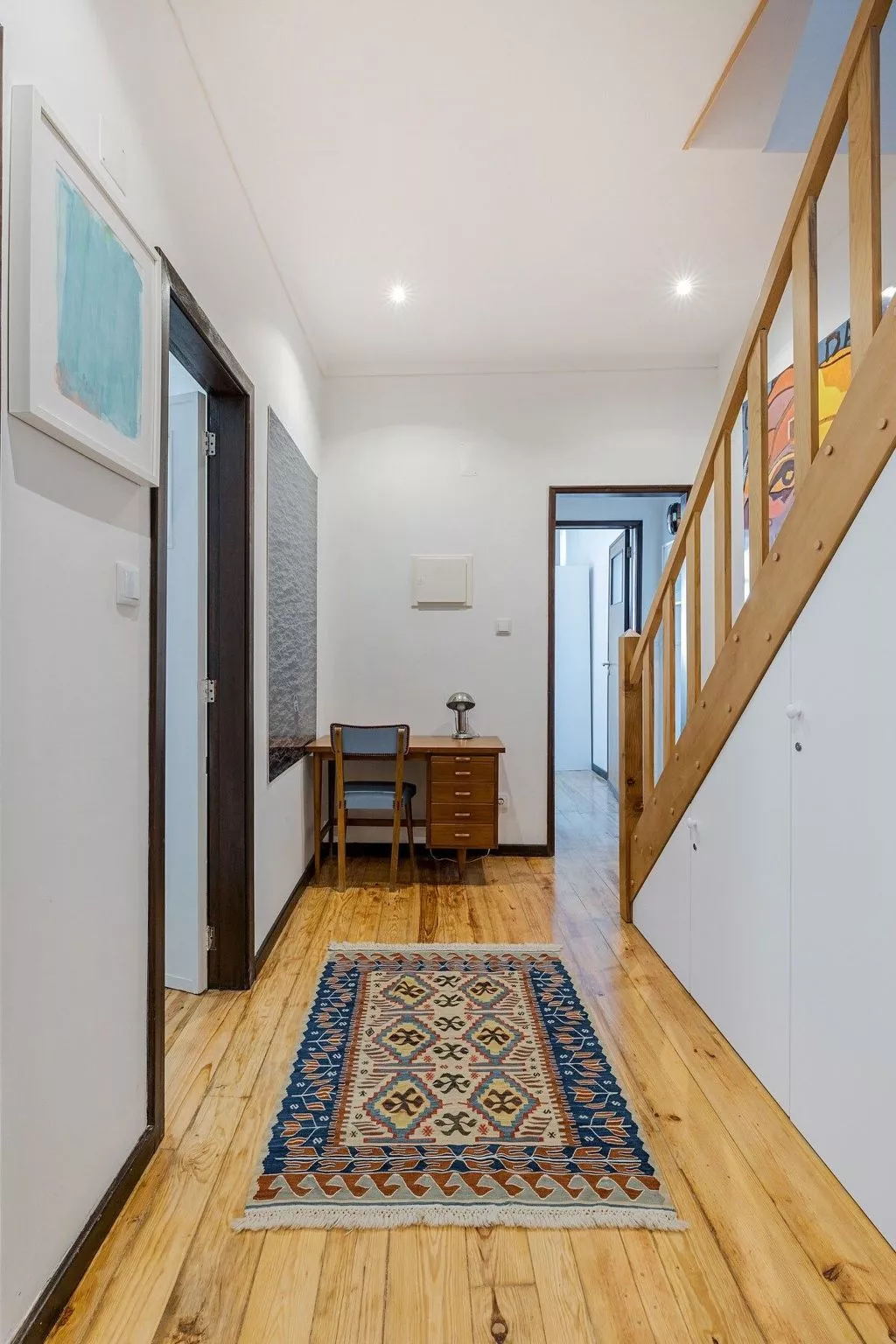 Traditionelles Haus am Meer-Binnen