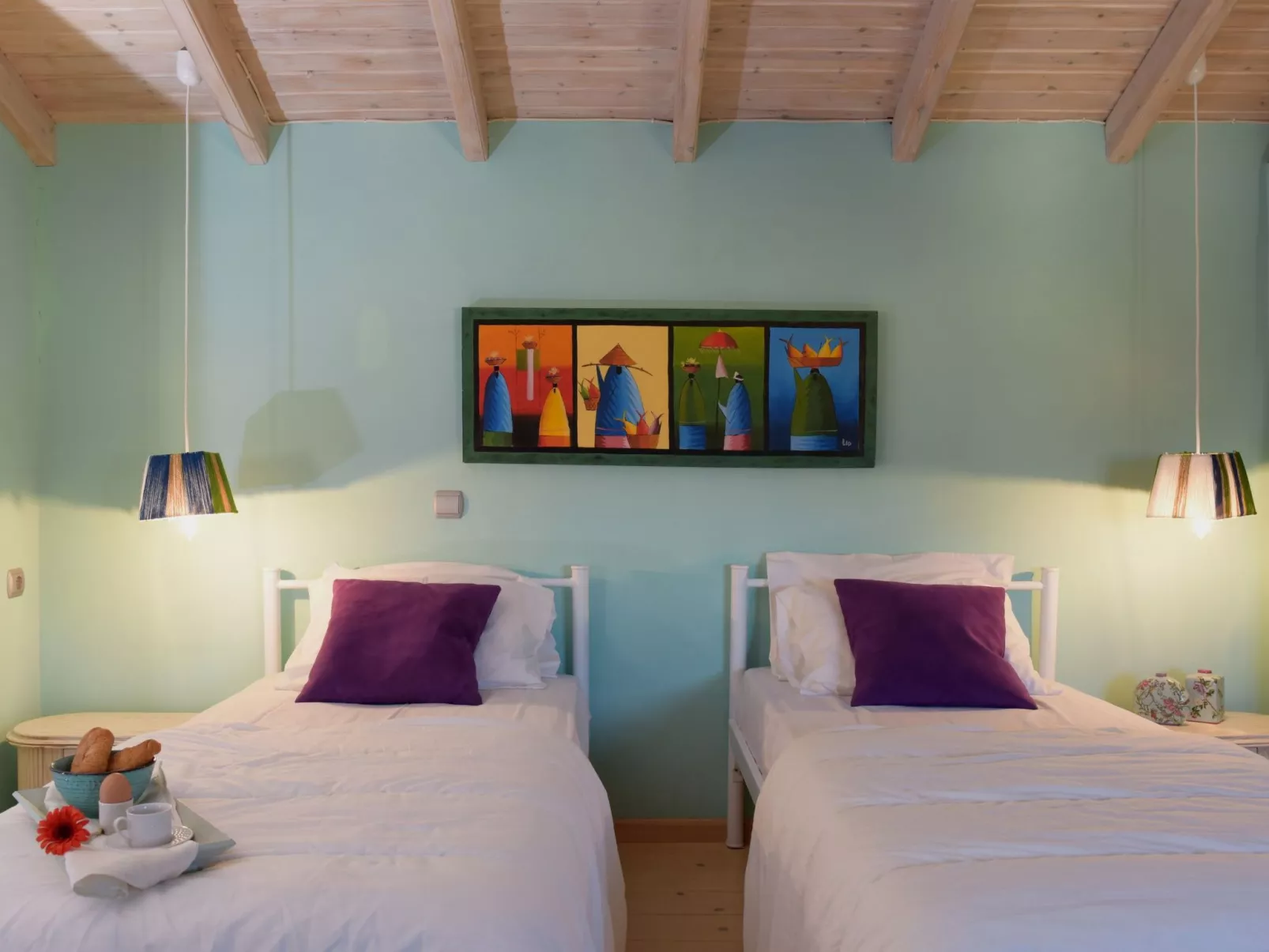 Charmantes Steinhaus in Agios Matheos-Binnen